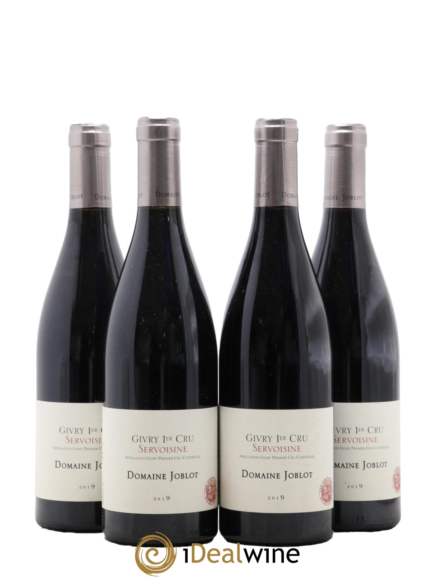 Givry 1er Cru Servoisine Joblot (Domaine) 2019 - Lot de 4 bouteilles - 0