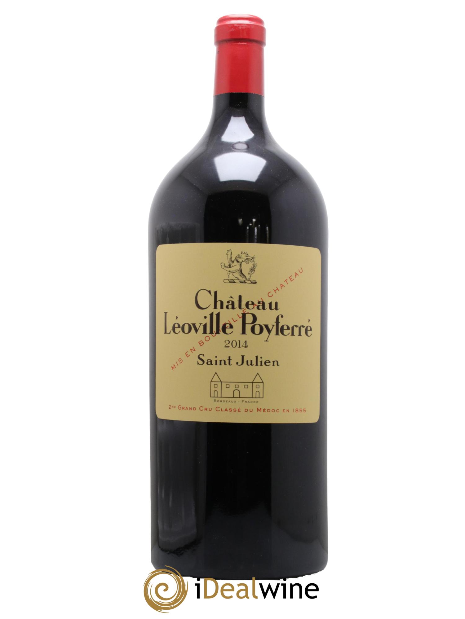 Château Léoville Poyferré 2ème Grand Cru Classé  2014 - Lot de 1 mathusalem - 0