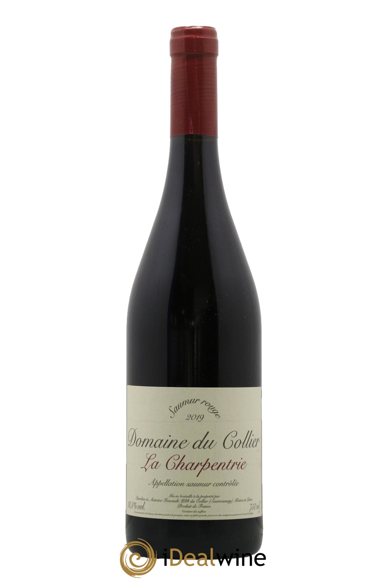 Saumur La Charpentrie Domaine du Collier  2019 - Lotto di 1 bottiglia - 0