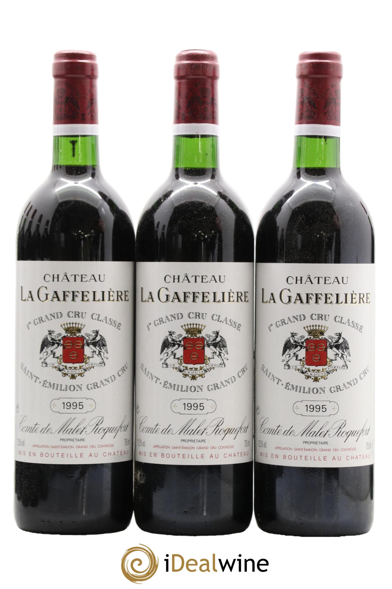 Château la Gaffelière 1er Grand Cru Classé B 1995 - Posten von 12 Flaschen - 2