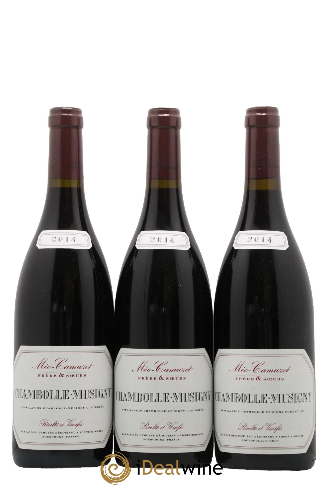 Chambolle-Musigny Méo-Camuzet (Frère & Soeurs) 2014 - Lot de 3 bouteilles - 0