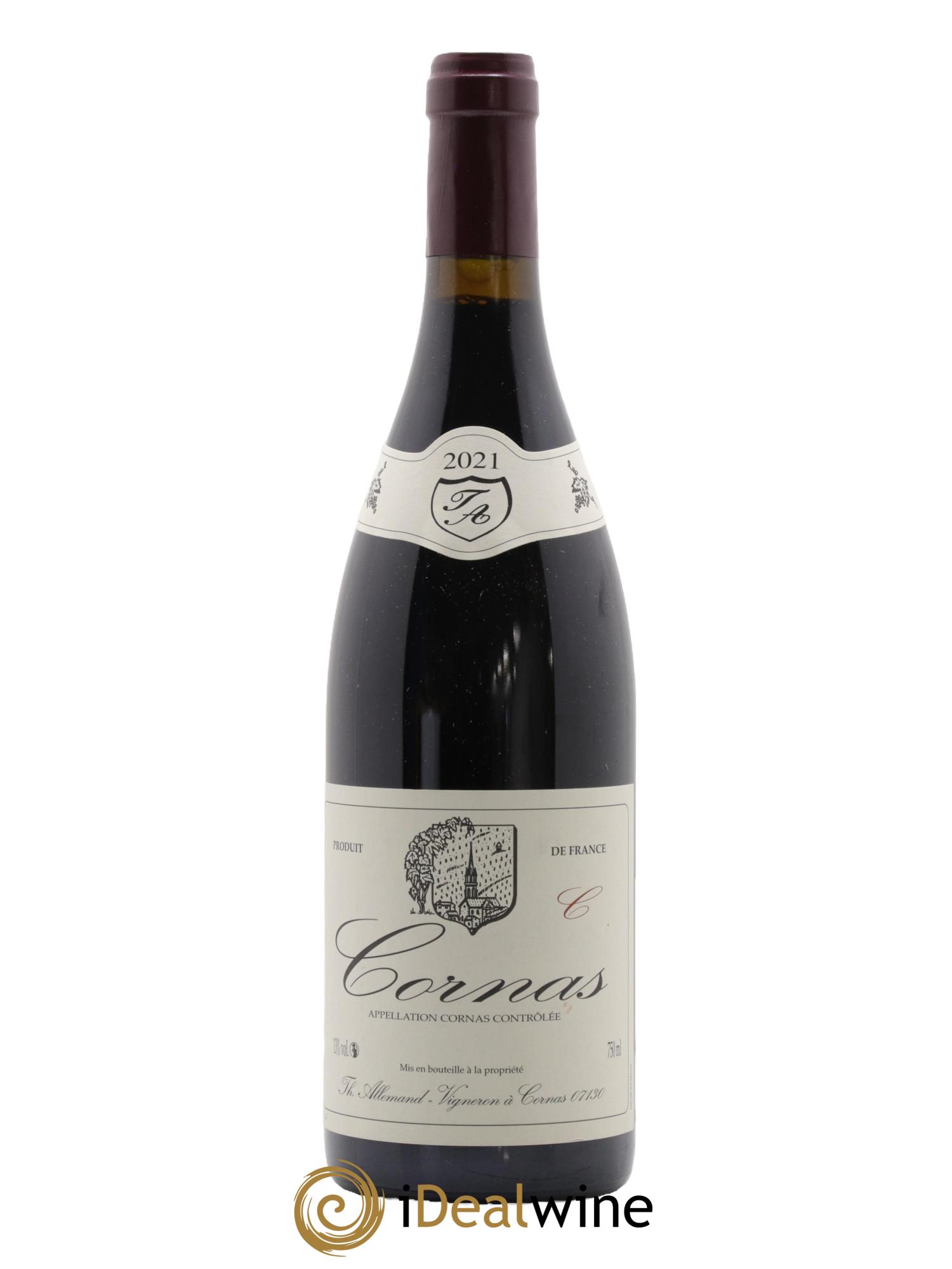 Cornas Chaillot Thierry Allemand 2021 - Lot de 1 bouteille - 0