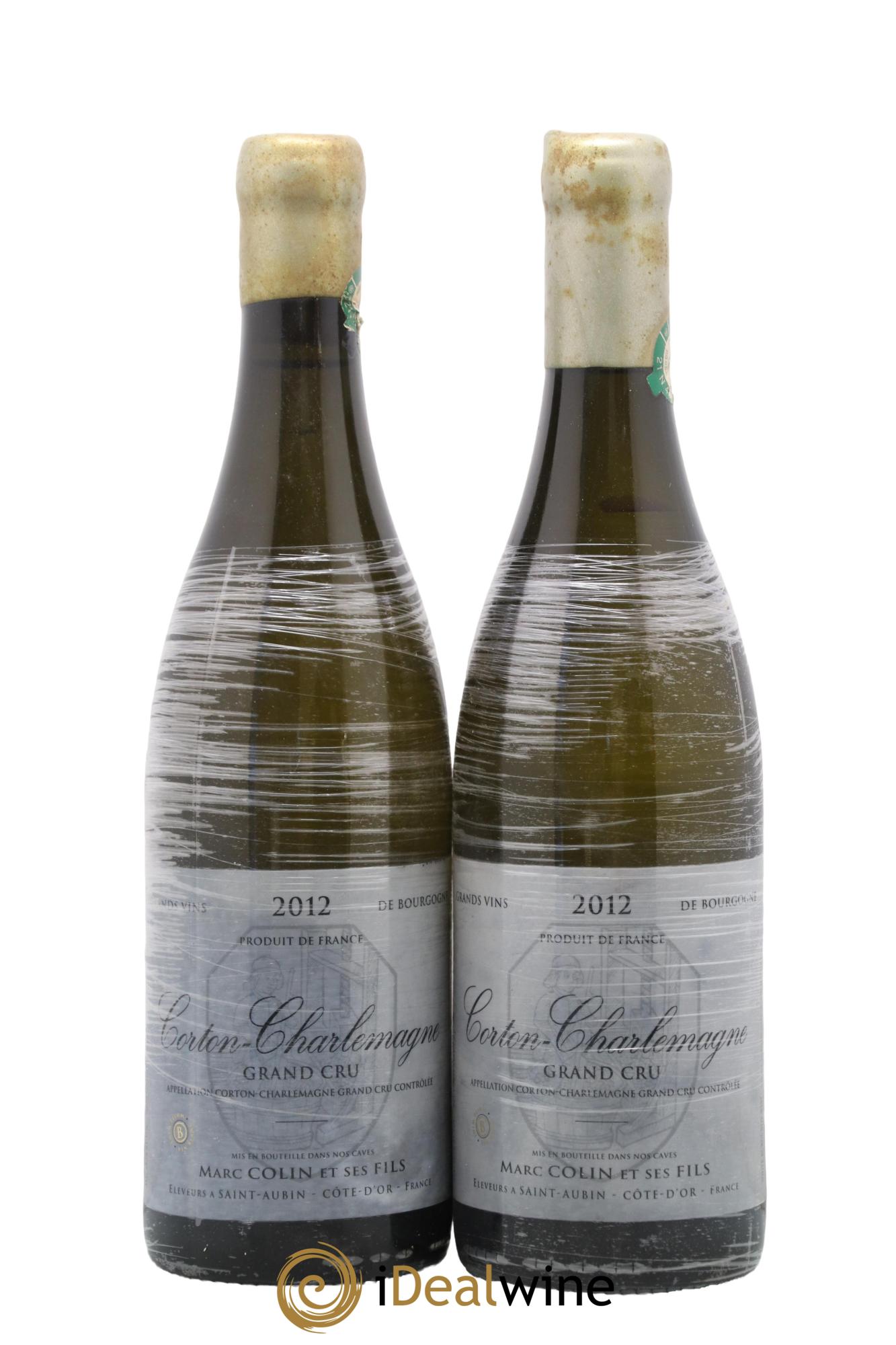 Corton-Charlemagne Grand Cru Domaine Marc Colin 2012 - Lot of 2 bottles - 0