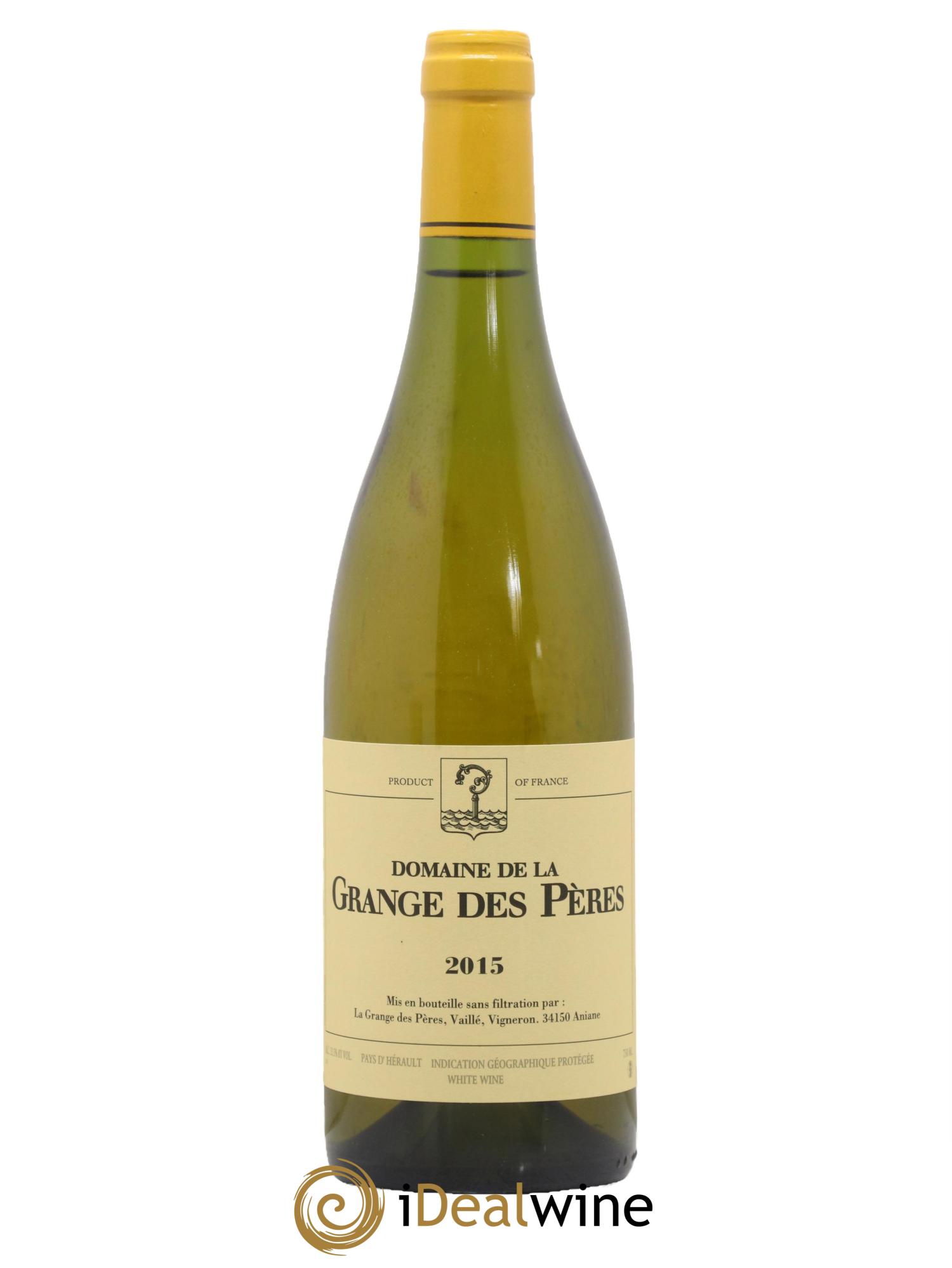 IGP Pays d'Hérault Grange des Pères Laurent Vaillé 2015 - Lot de 1 bouteille - 0