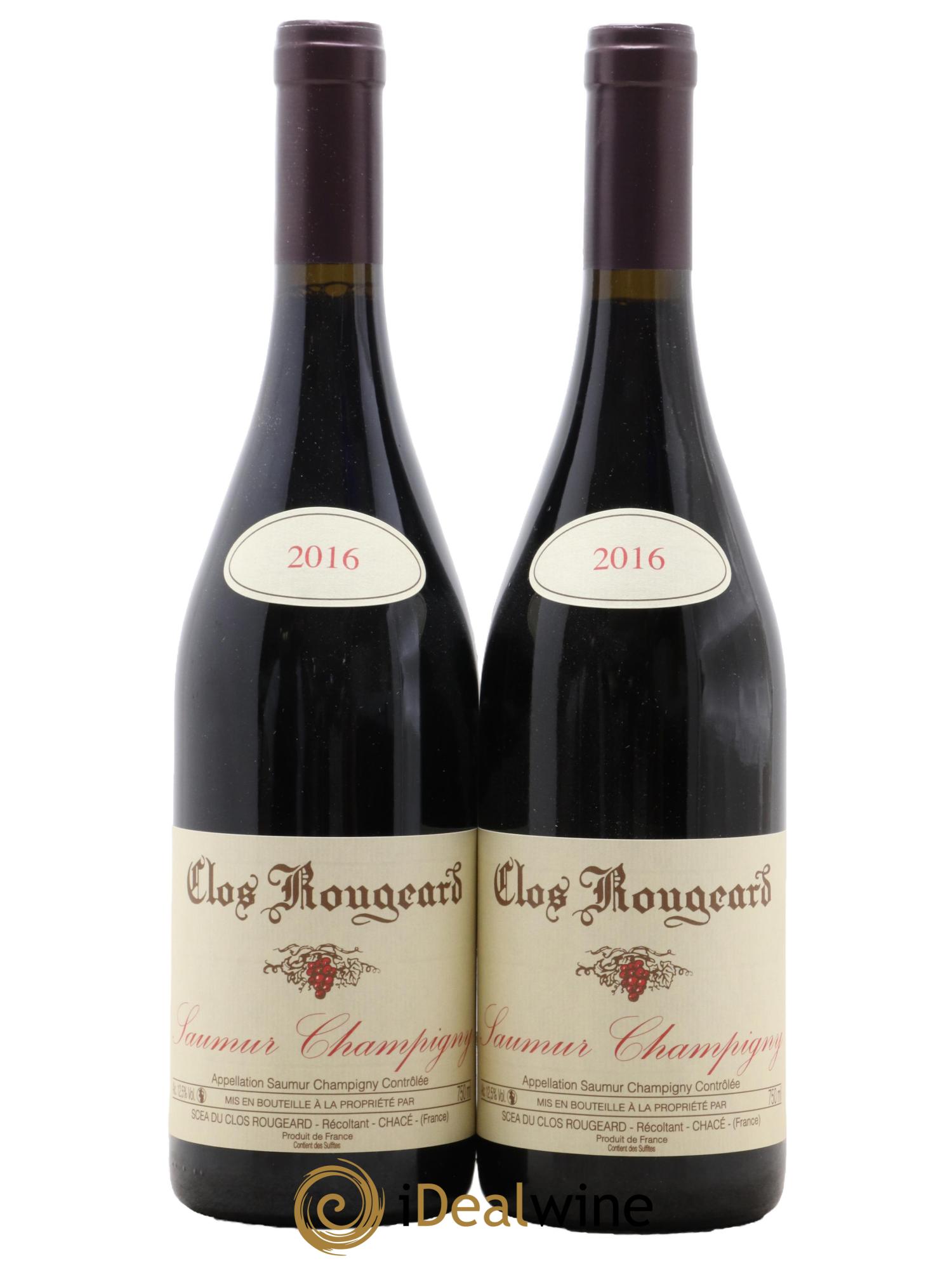 Saumur-Champigny Clos Rougeard  2016 - Lot de 2 bouteilles - 0