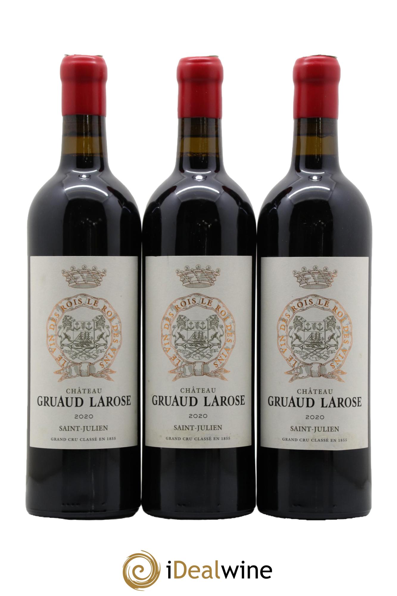 Château Gruaud Larose 2ème Grand Cru Classé 2020 - Lot of 3 bottles - 0