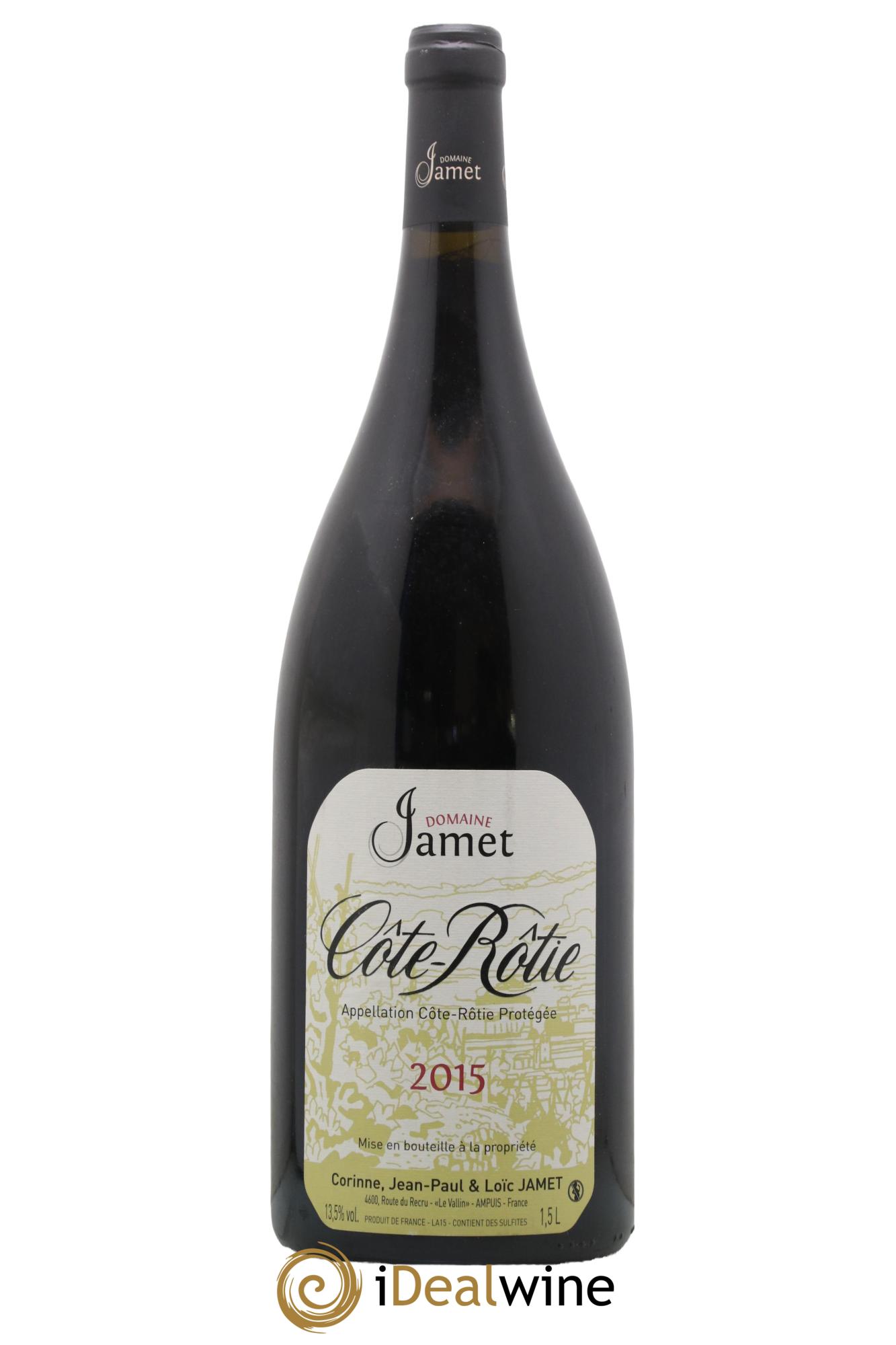 Côte-Rôtie Jamet (Domaine) 2015 - Lotto di 1 magnum - 0