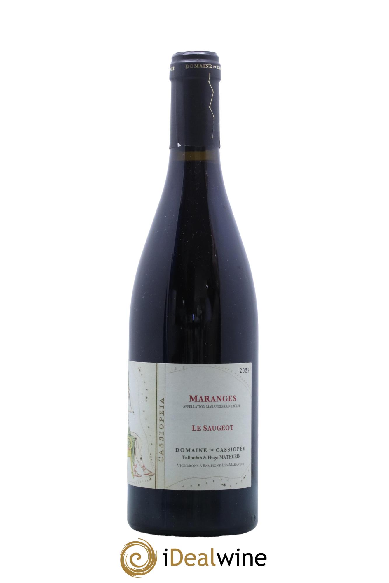 Maranges Le Saugeot Cassiopee 2022 - Lot of 1 bottle - 0