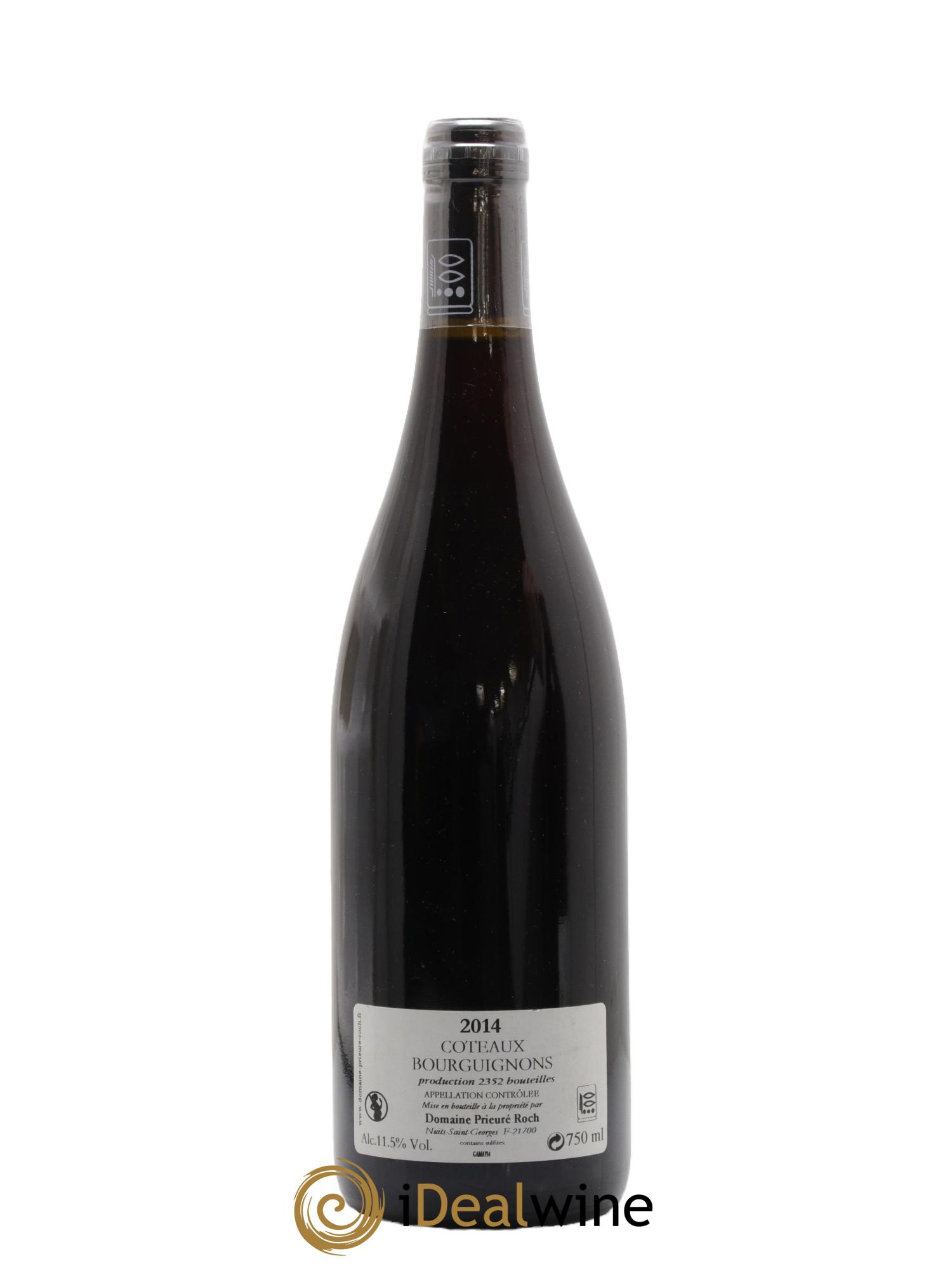 Coteaux Bourguignons Gamay Prieuré Roch 2014 - Lot de 1 bouteille - 1