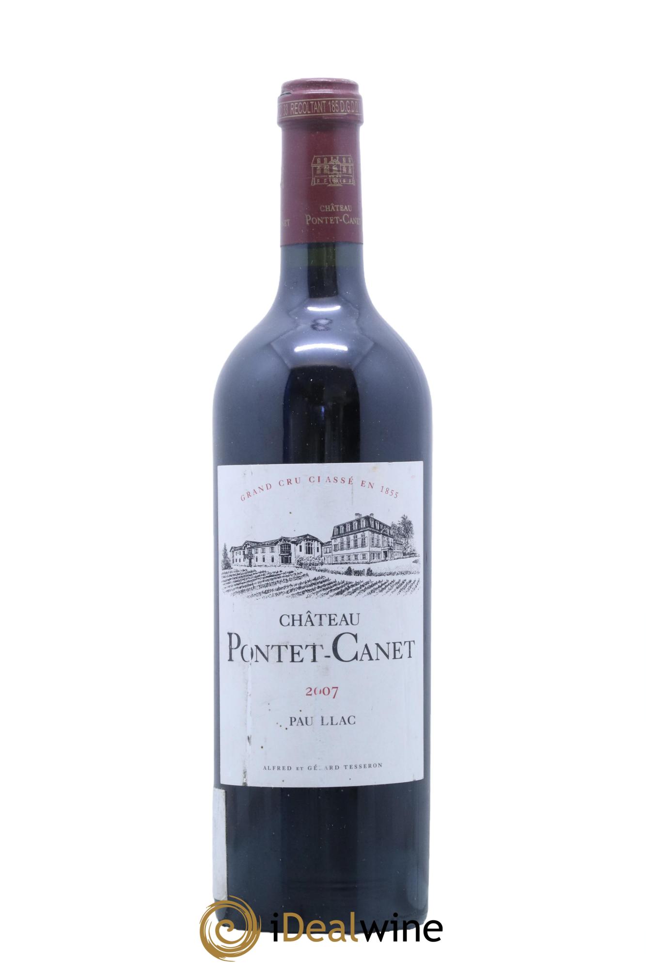 Château Pontet Canet 5ème Grand Cru Classé  2007 - Lot of 1 bottle - 0