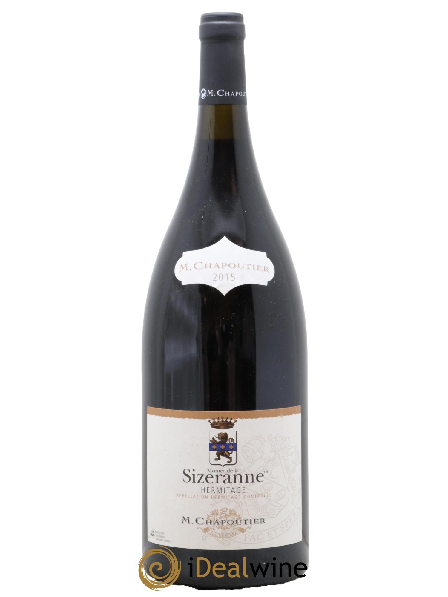 Hermitage Monier de La Sizeranne Chapoutier  2015 - Lot de 1 magnum - 0