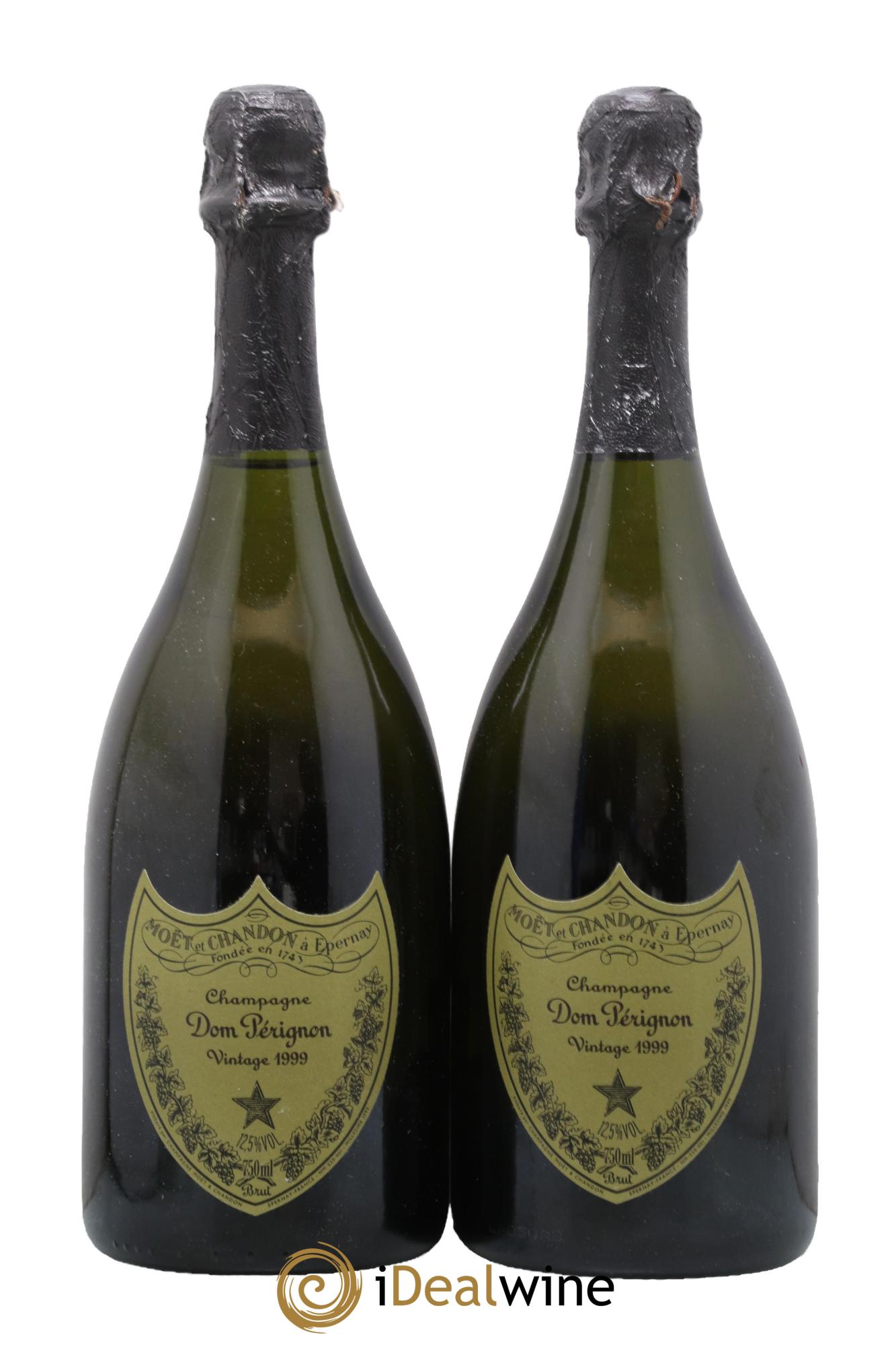 Brut Dom Pérignon 1999 - Lot de 2 bouteilles - 0