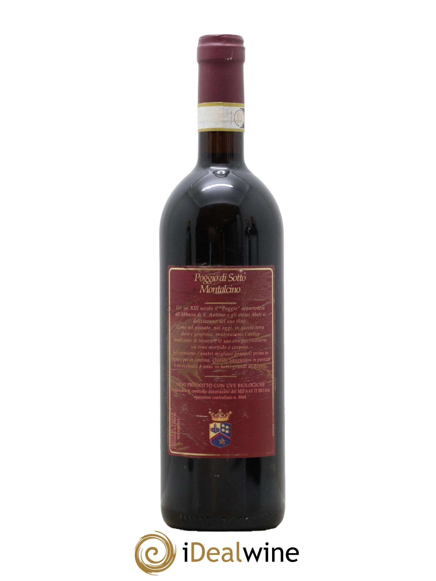 Brunello di Montalcino DOCG Poggio di Sotto 2008 - Posten von 1 Flasche - 1