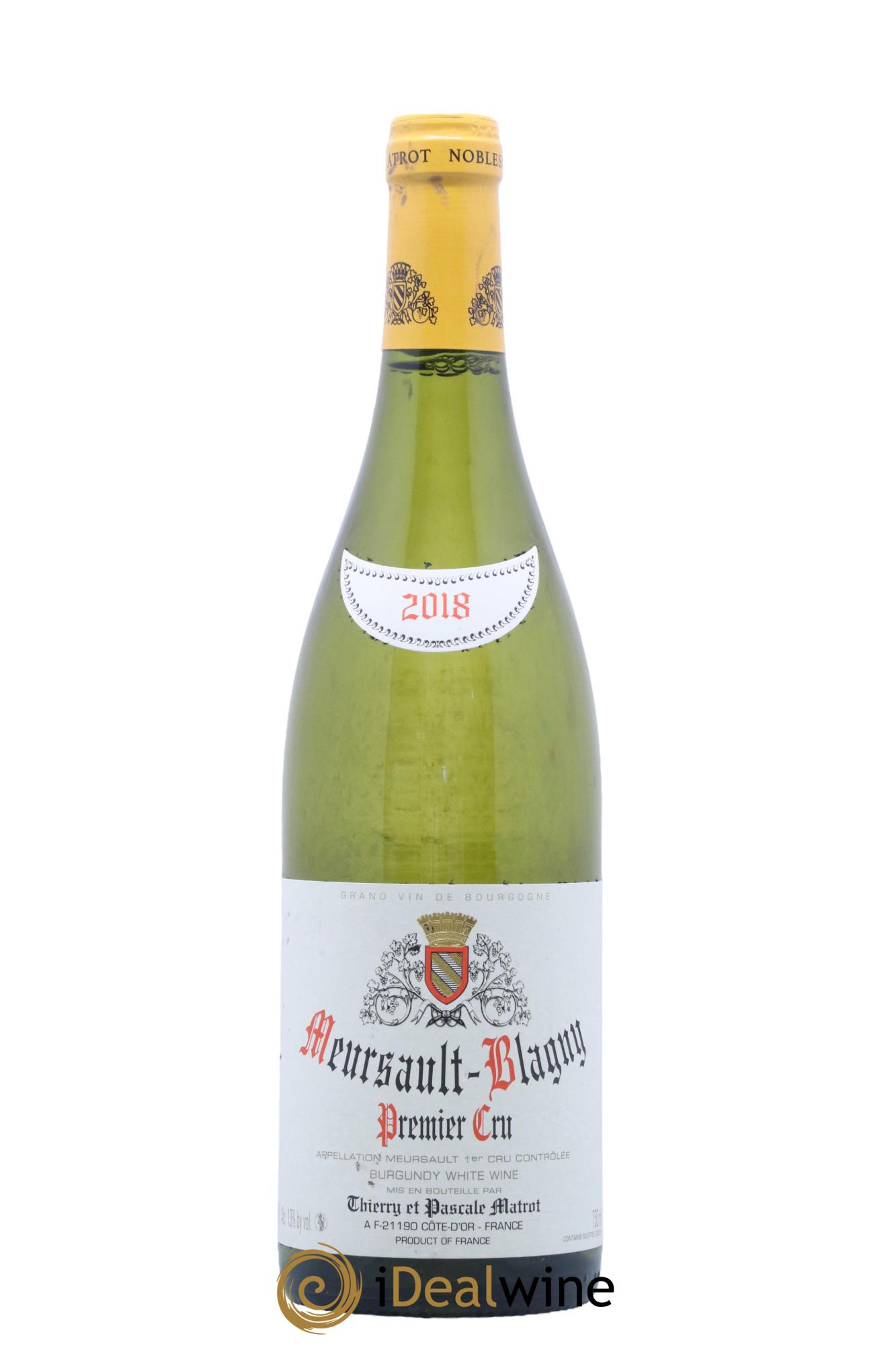 Meursault 1er Cru Blagny Matrot (Domaine) 2018 - Posten von 1 Flasche - 0