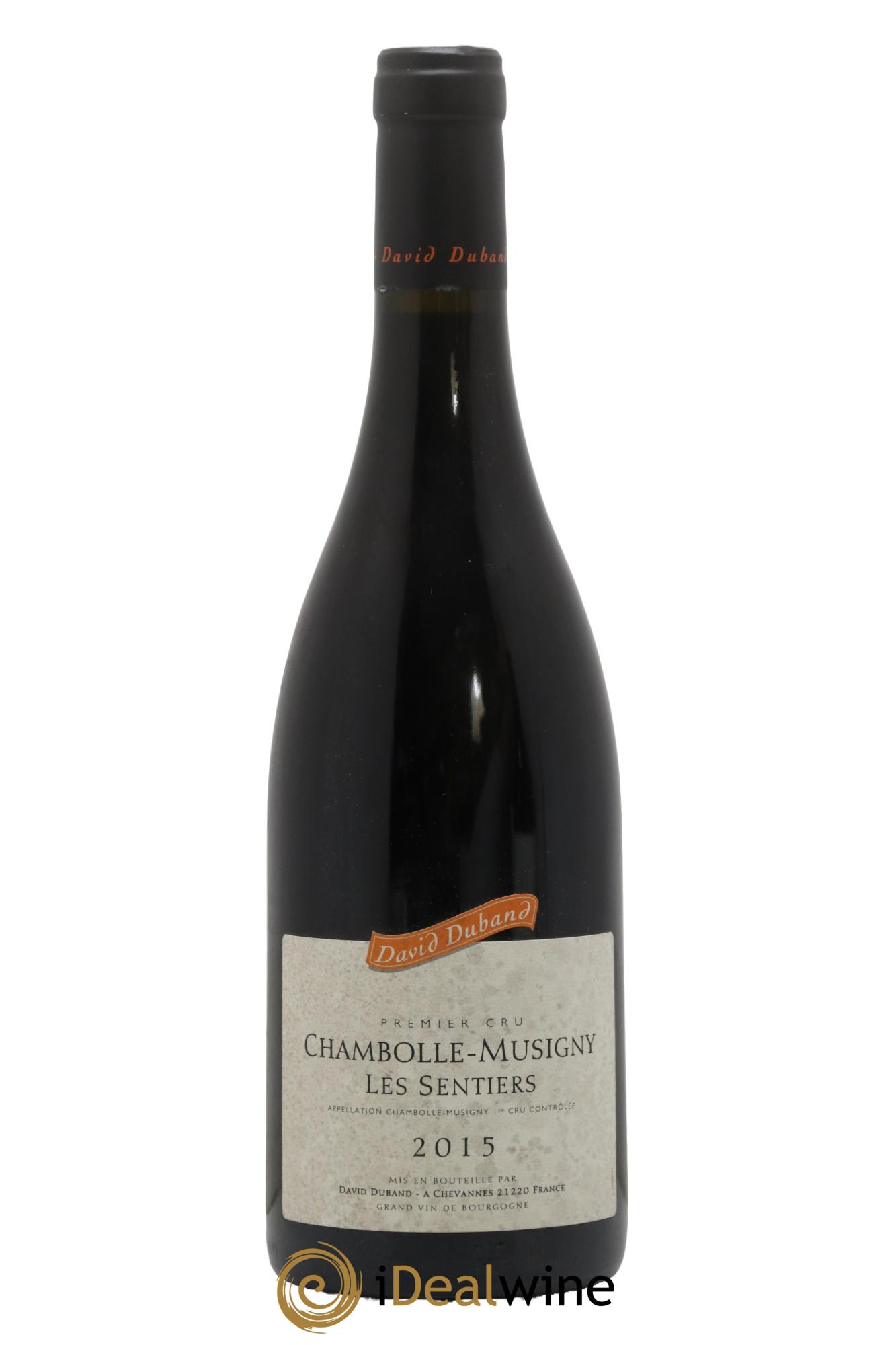 Chambolle-Musigny 1er Cru Les Sentiers David Duband (Domaine)  2015 - Lot of 1 bottle - 0