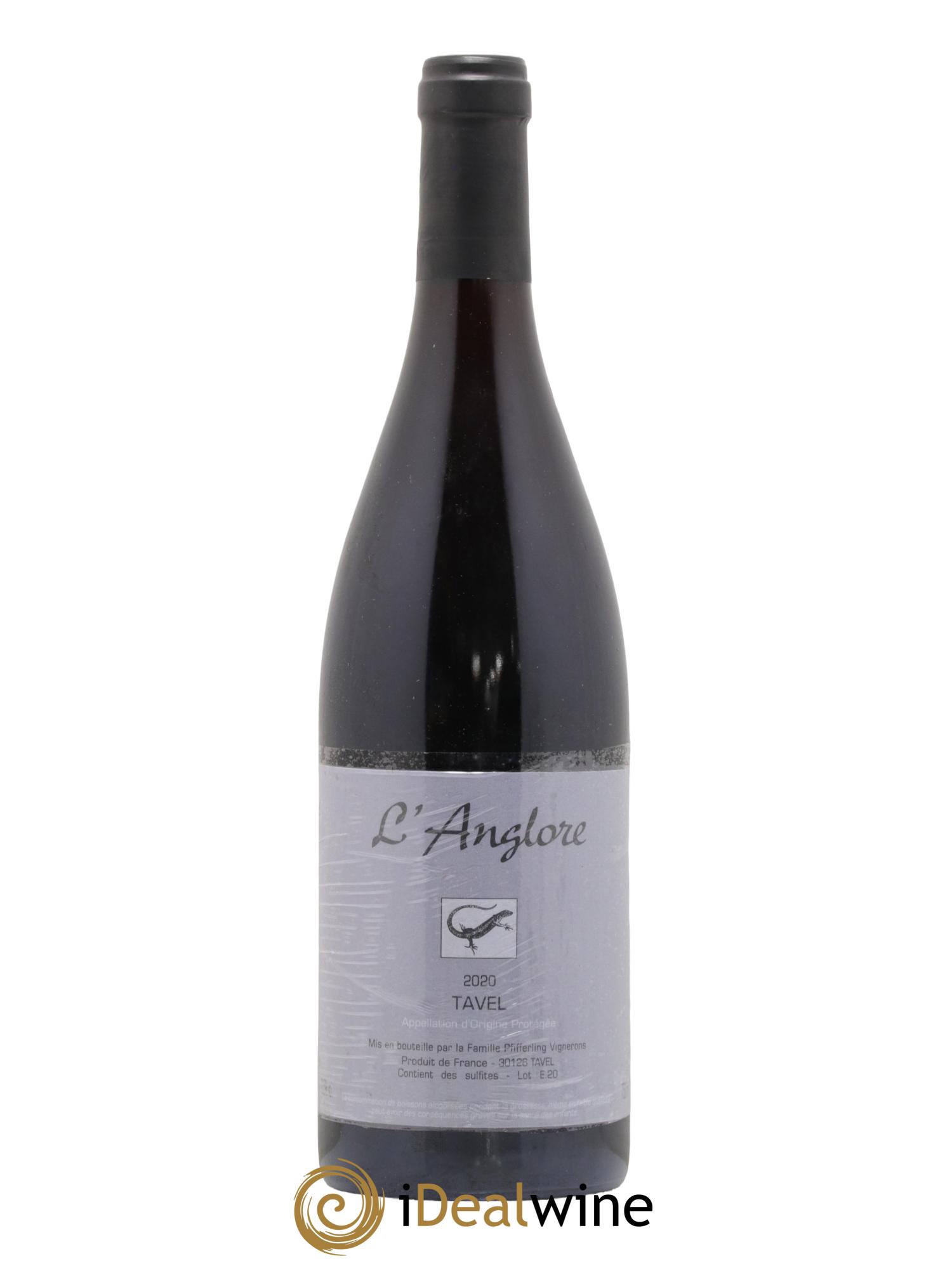 Tavel L'Anglore  2020 - Lot de 1 bouteille - 0