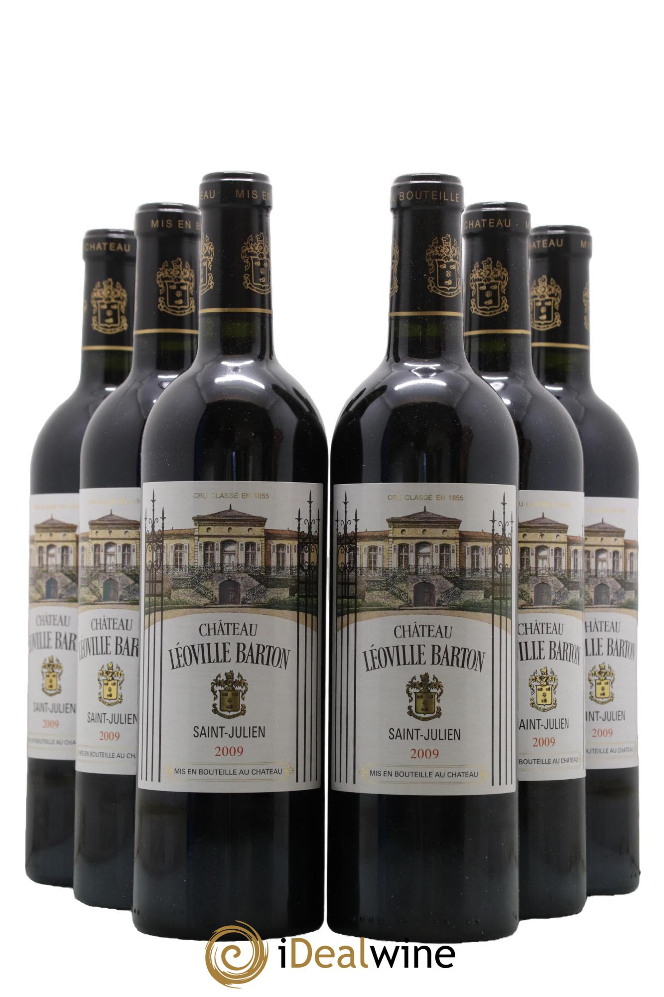 Château Léoville Barton 2ème Grand Cru Classé 2009 - Lot de 6 bouteilles - 0