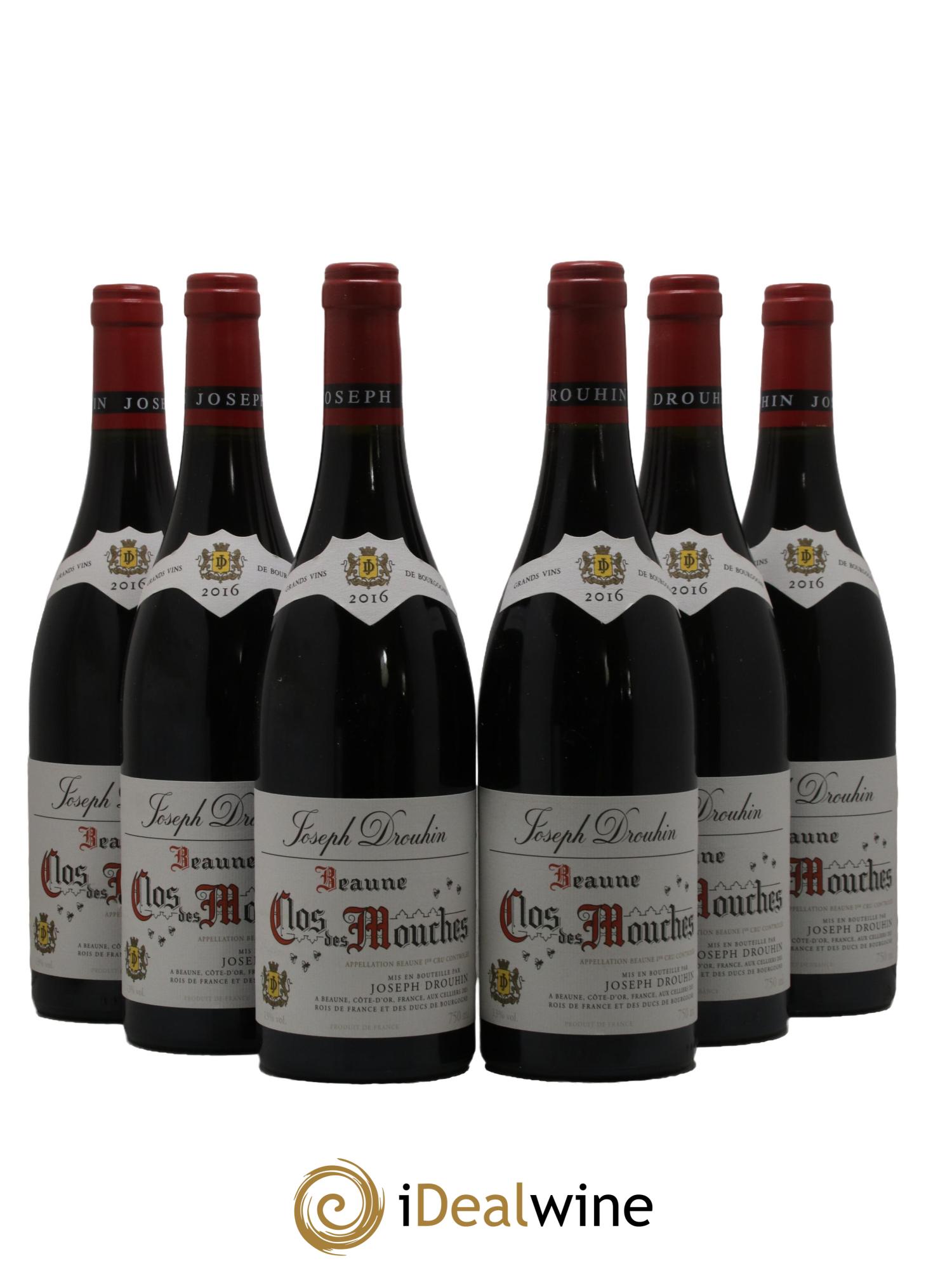 Beaune 1er Cru Clos des Mouches Joseph Drouhin 2016 - Lotto di 6 bottiglie - 0