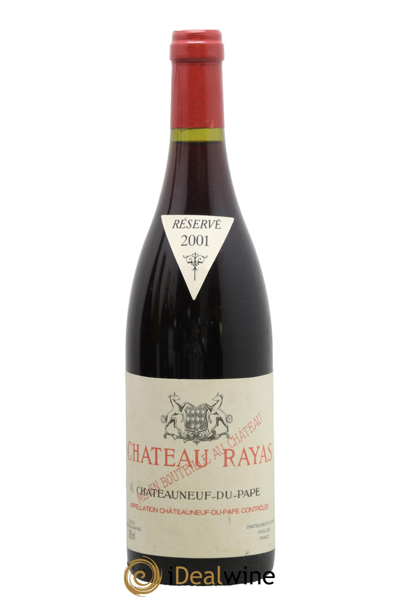 Châteauneuf-du-Pape Château Rayas Emmanuel Reynaud 2001 - Lot de 1 bouteille - 0