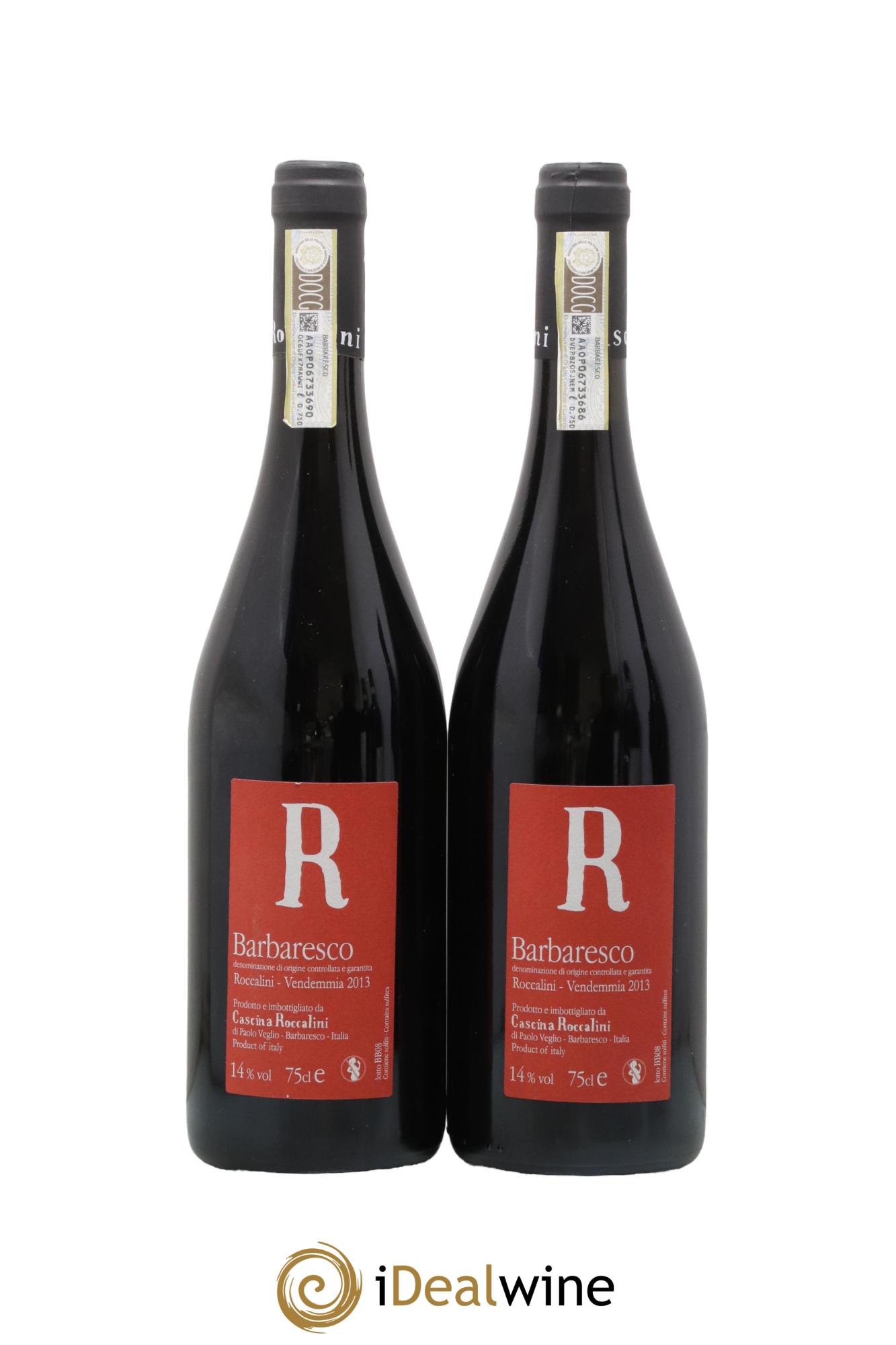 Barbaresco DOCG Cascina Roccalini 2013 - Posten von 2 Flaschen - 1