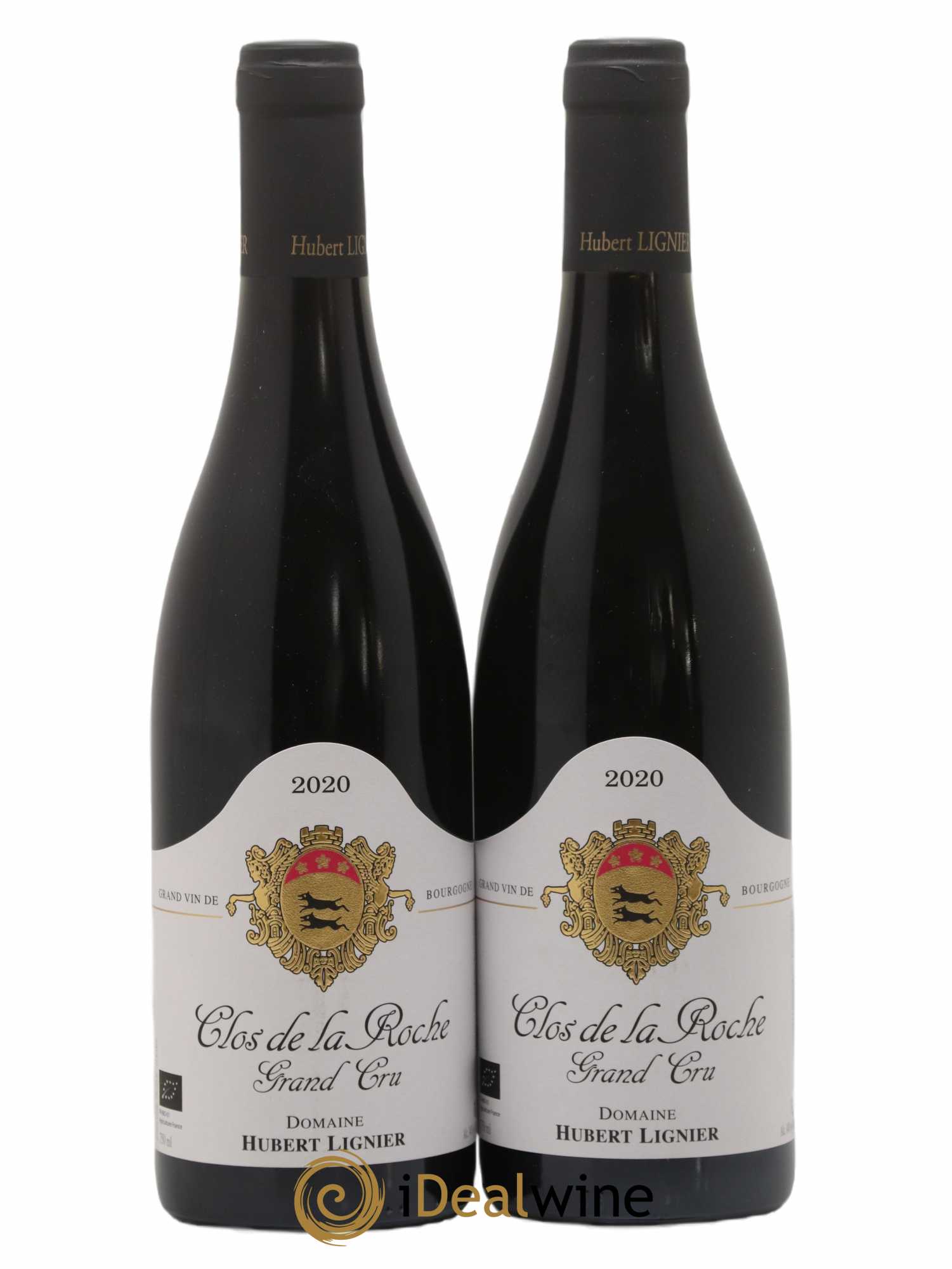 Clos de la Roche Grand Cru Hubert Lignier (Domaine) 2020 - Lot de 2 bouteilles - 0