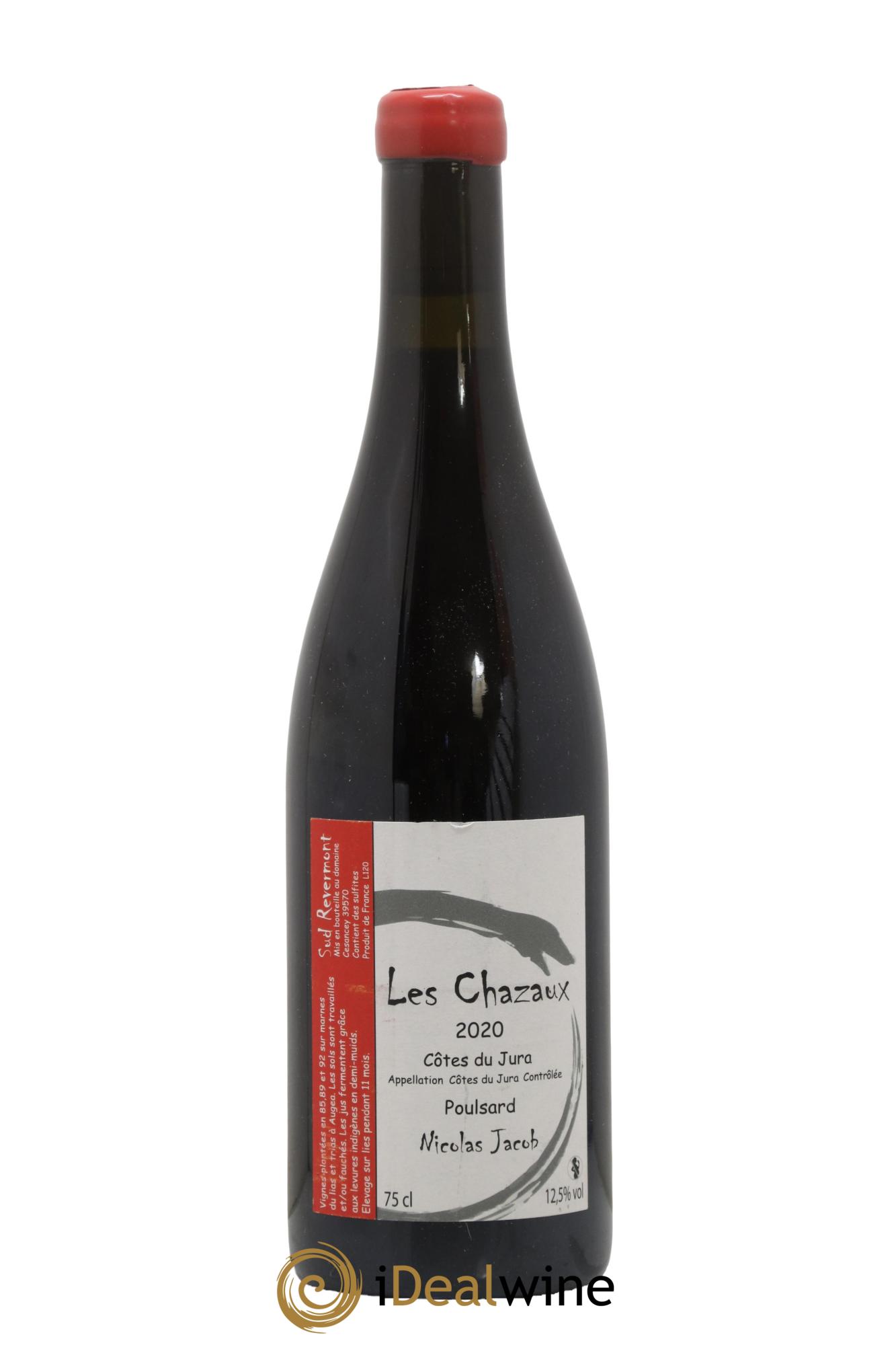 Côtes du Jura Poulsard Les Chazaux Nicolas Jacob  2020 - Lot de 1 bouteille - 0