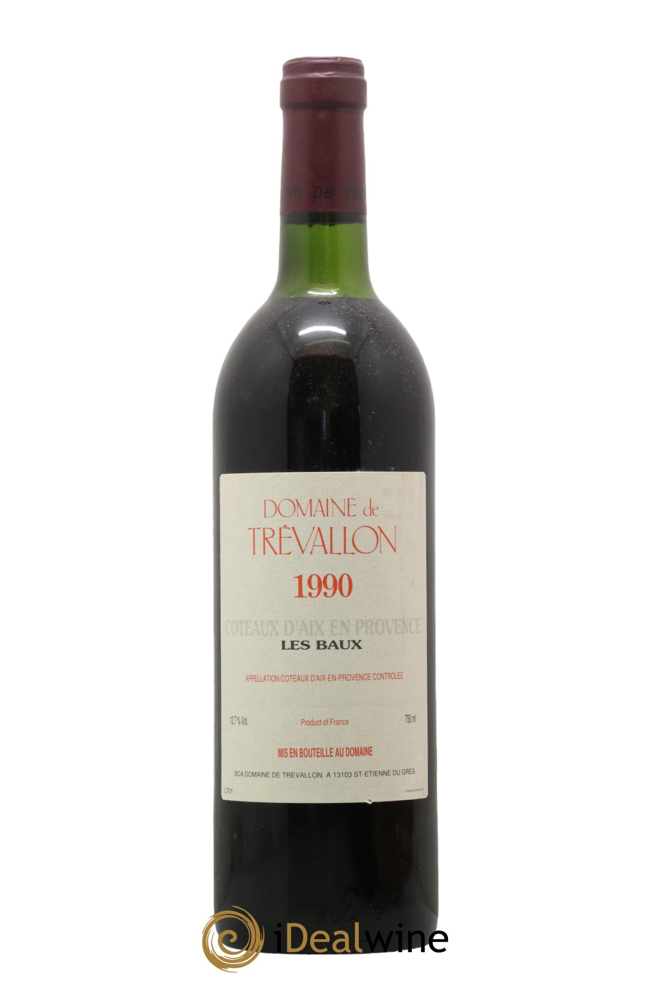 Coteaux d'Aix-en-Provence Trévallon (Domaine de) Eloi Dürrbach 1990 - Lotto di 1 bottiglia - 0