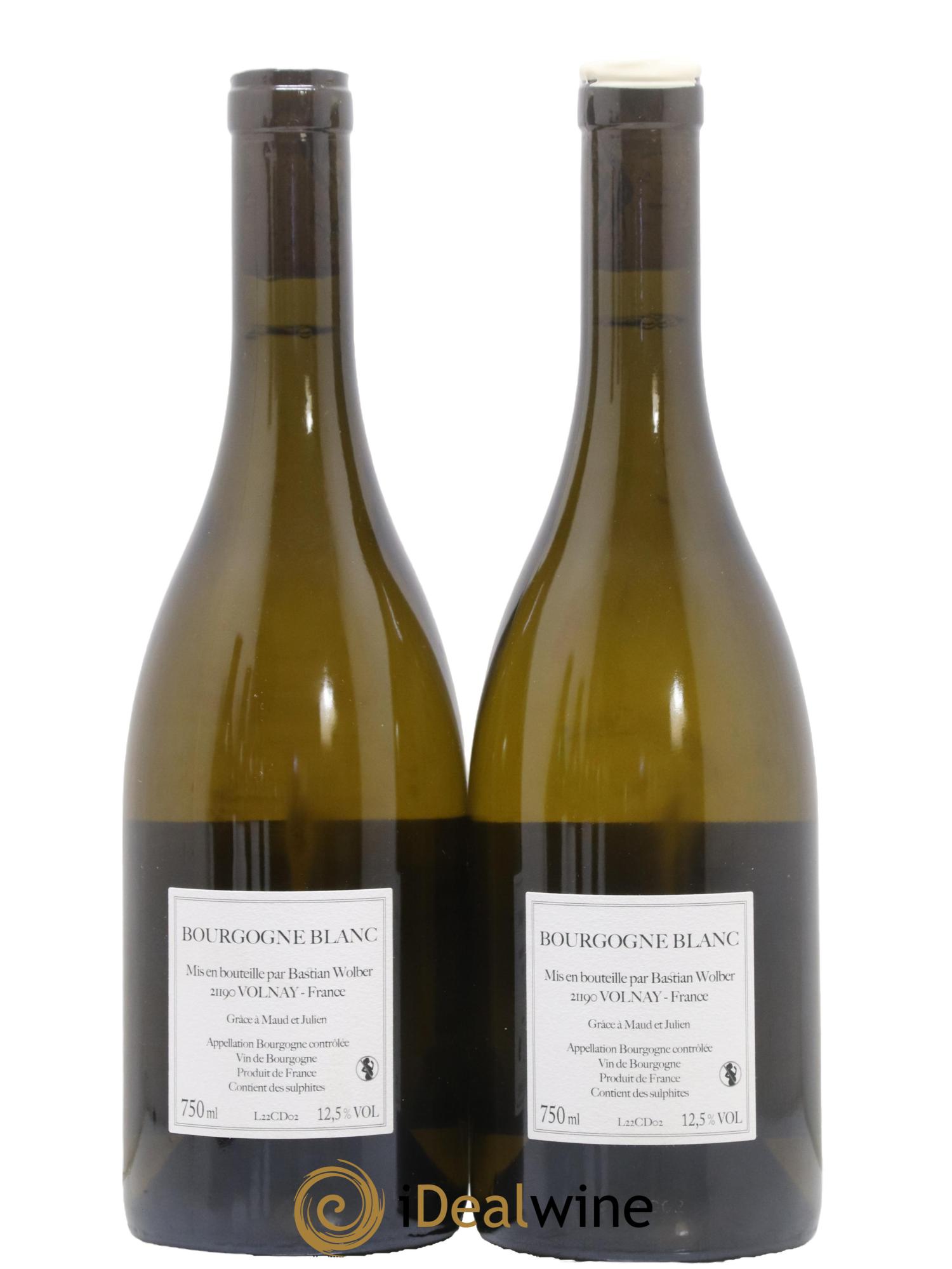 Bourgogne Laisse Tomber Bastian Wolber 2022 - Lot of 2 bottles - 1