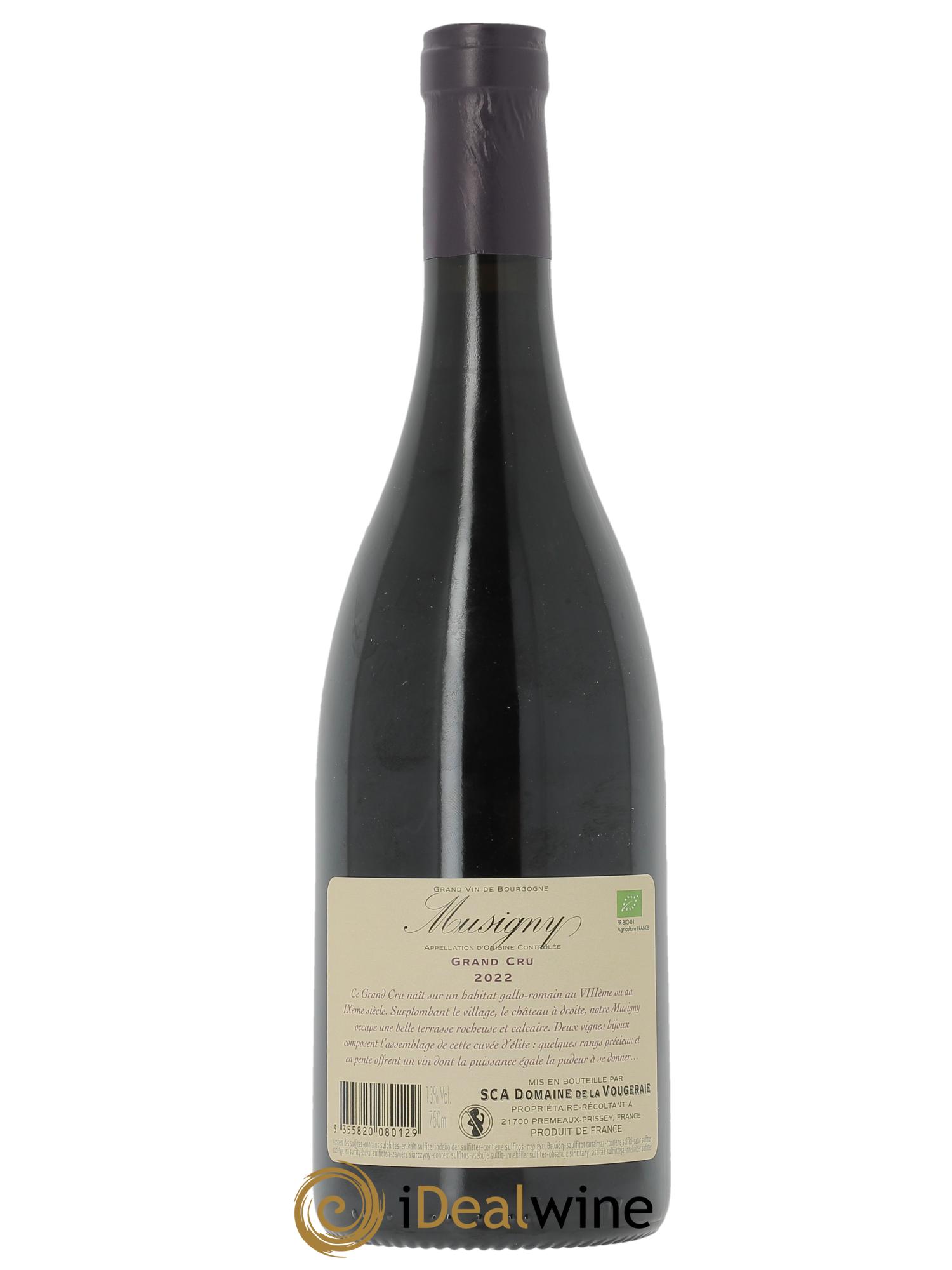 Musigny Grand Cru La Vougeraie  2022 - Posten von 1 Flasche - 1