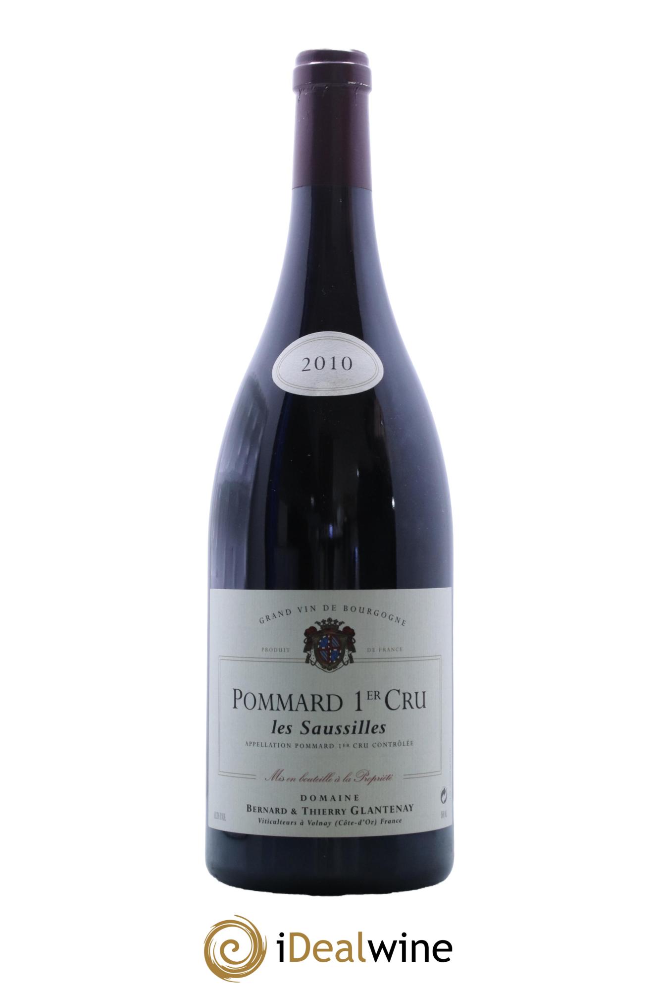 Pommard 1er Cru Les Saussilles Bernard et Thierry Glantenay (Domaine)  2010 - Posten von 1 Magnum - 0