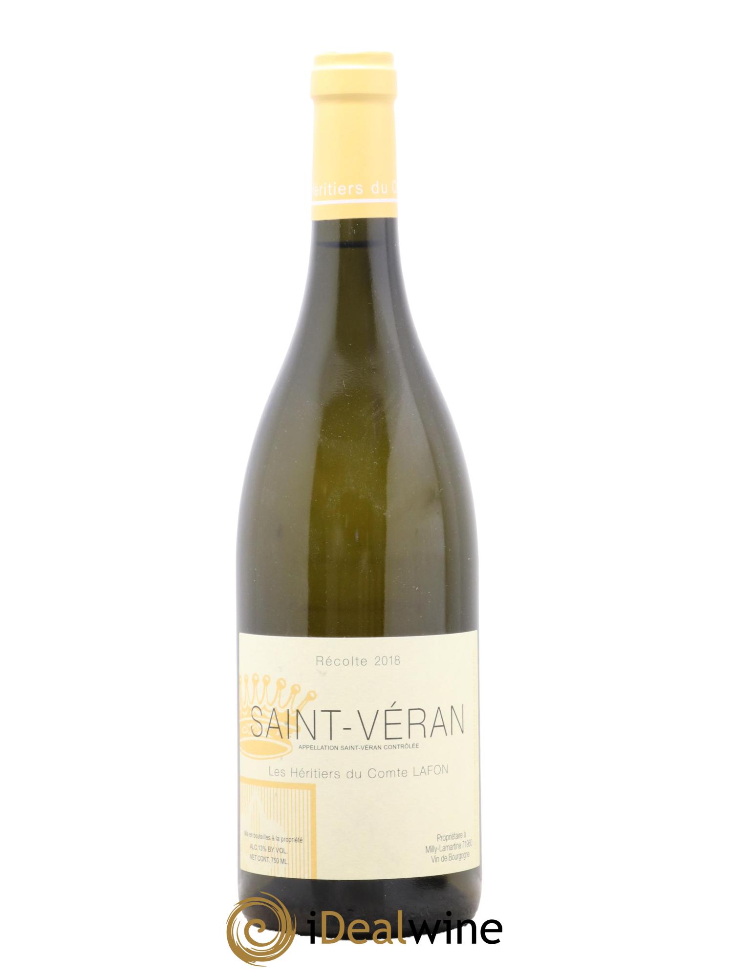 Saint-Véran Héritiers du Comte Lafon (Domaine des) 2018 - Lotto di 1 bottiglia - 0