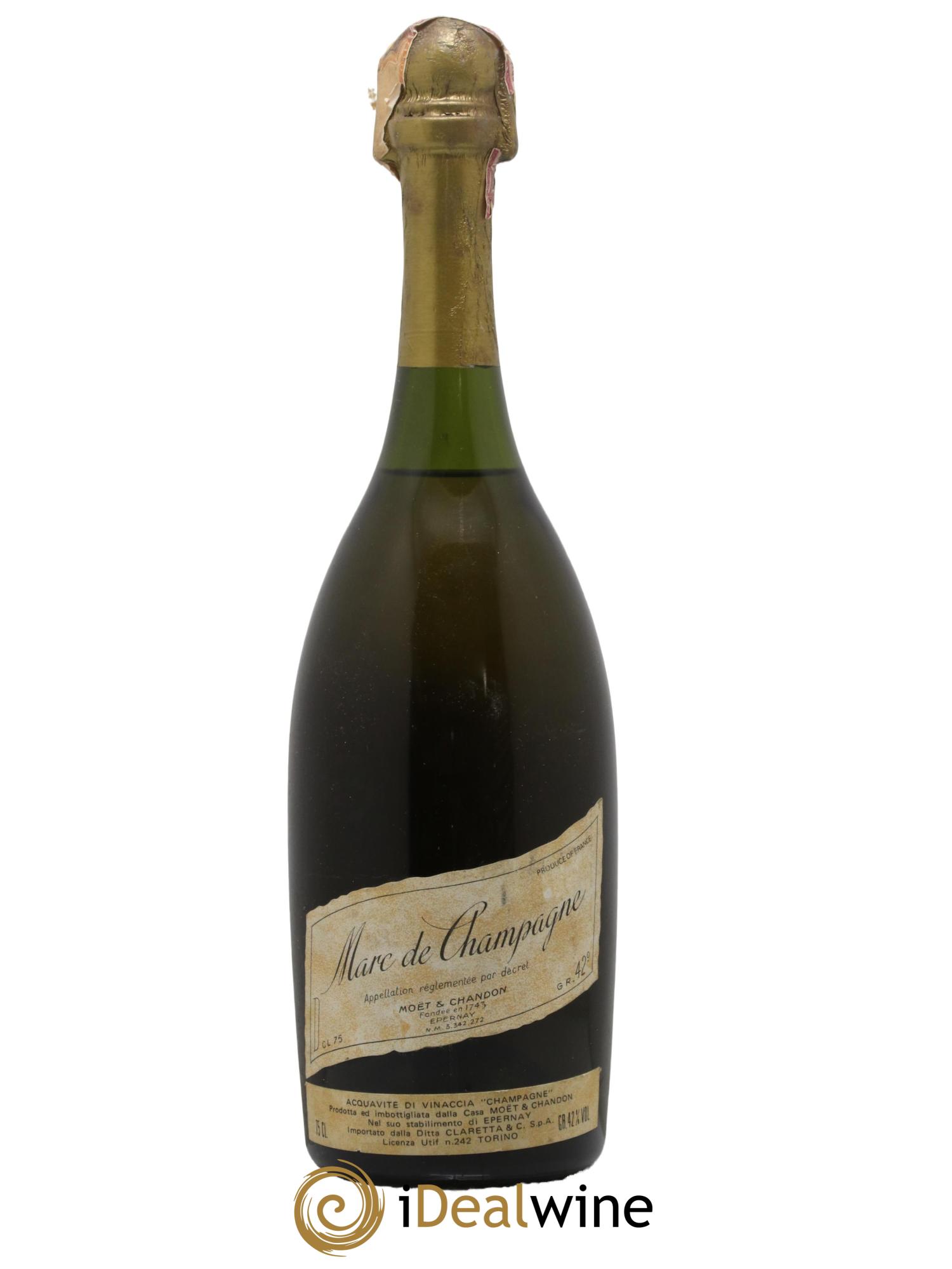 Marc de Champagne Moët et Chandon - Posten von 1 Flasche - 0