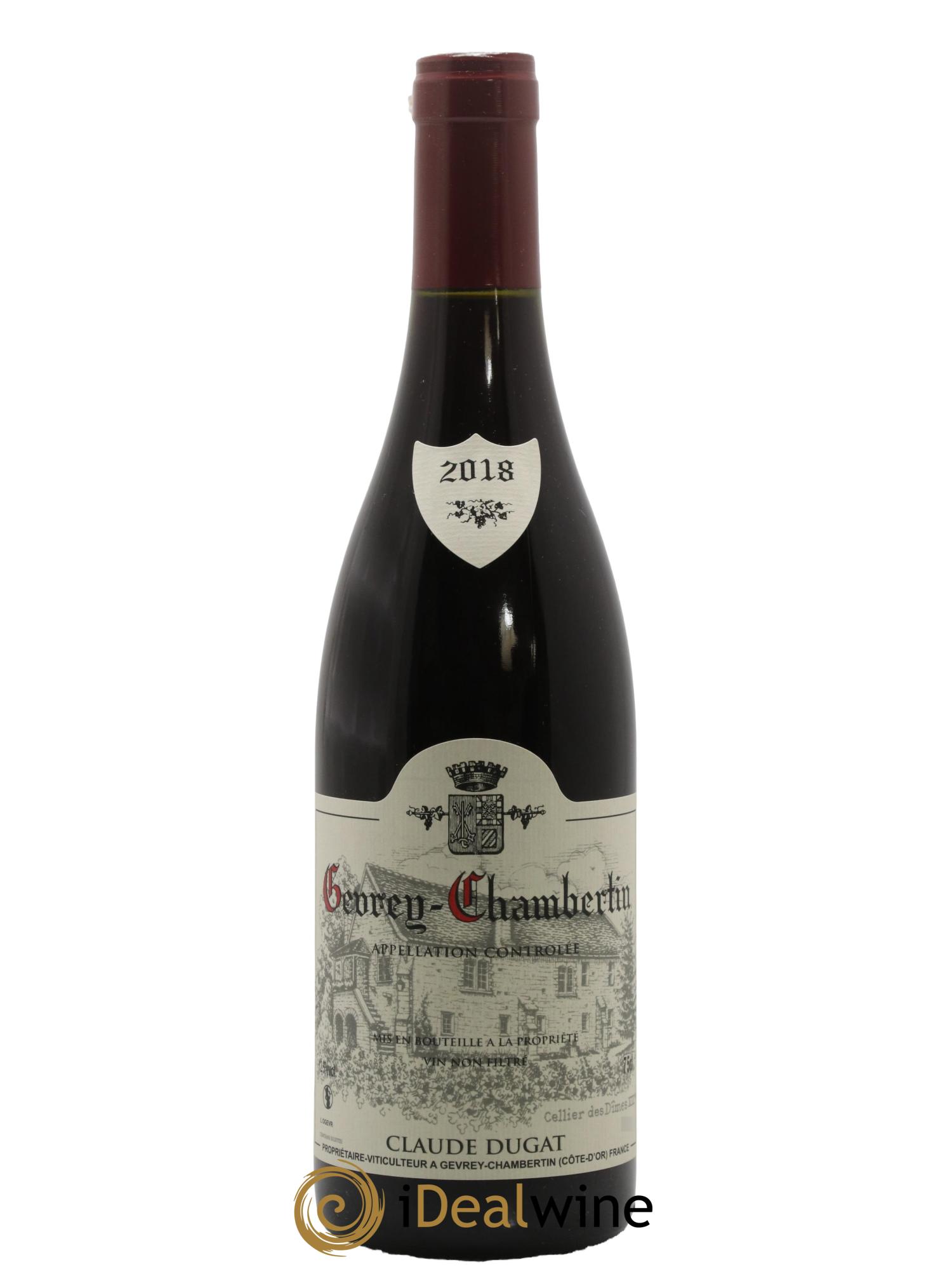 Gevrey-Chambertin Claude Dugat 2018 - Lot de 1 bouteille - 0