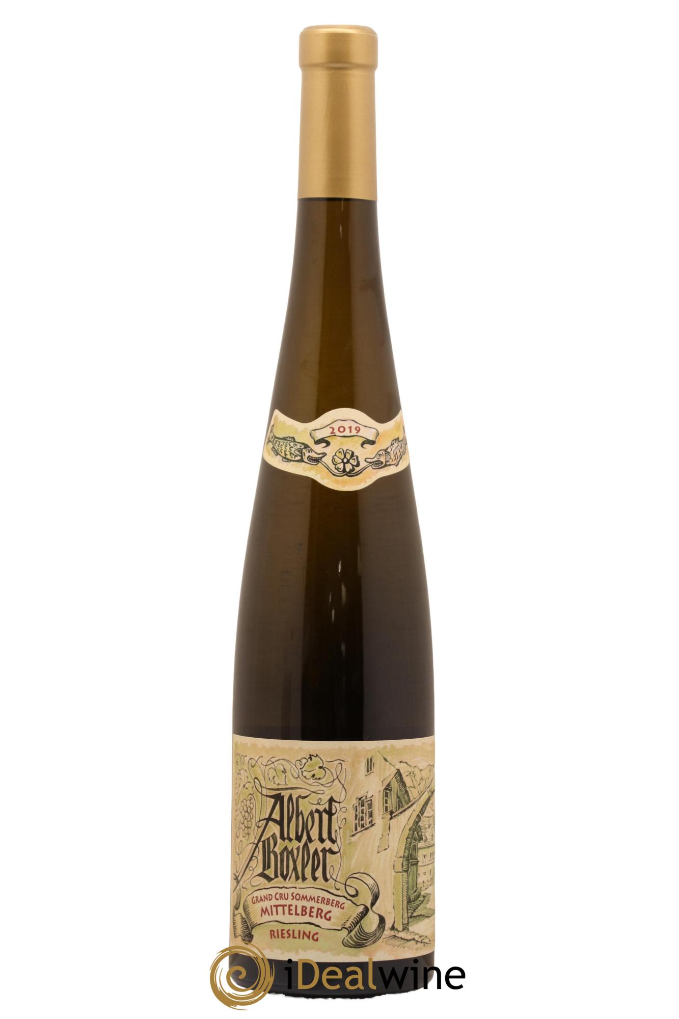 Alsace Grand Cru Riesling Sommerberg Mittelberg  Albert Boxler 2019 - Lot of 1 bottle - 0