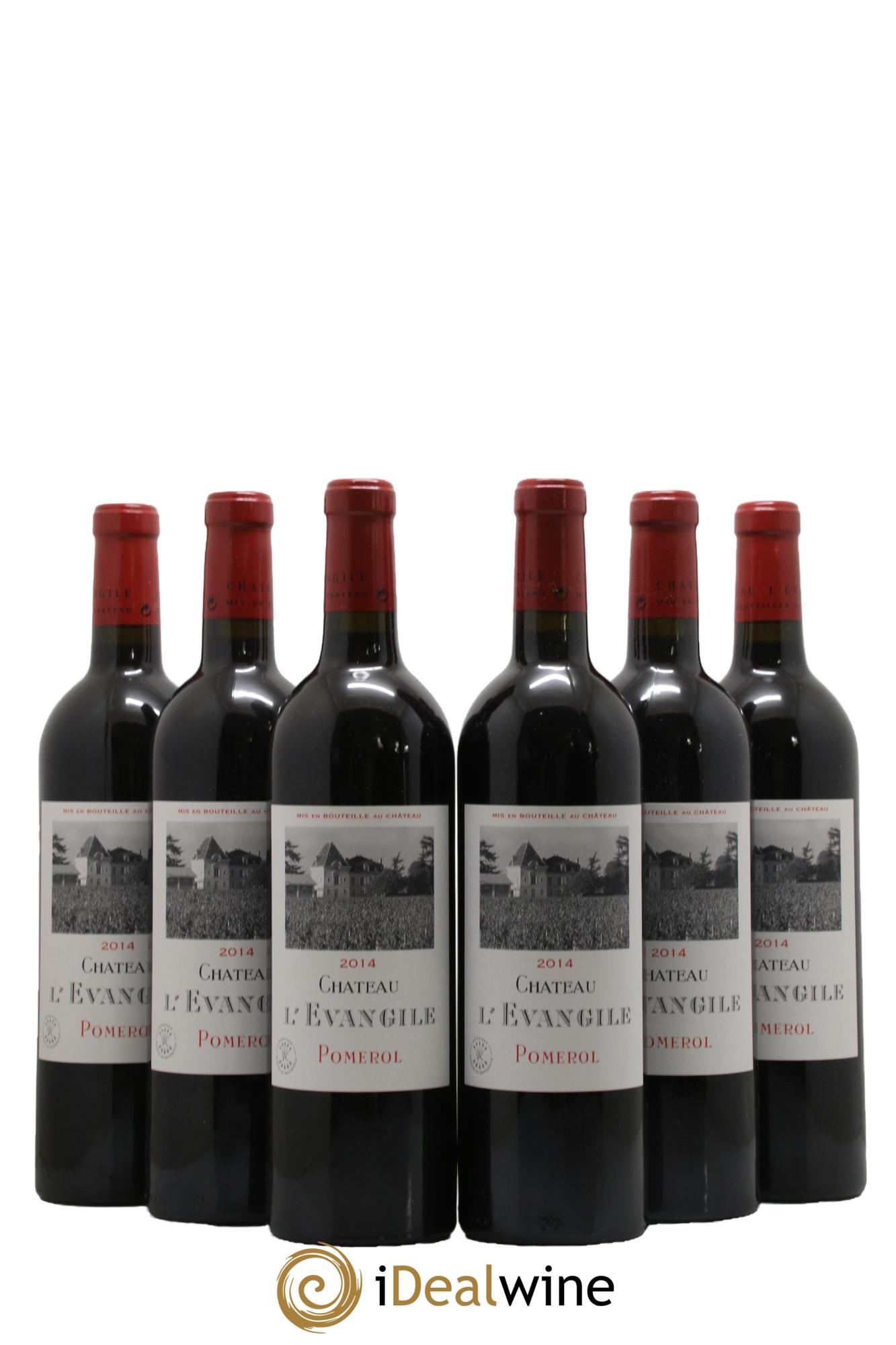 Château l' Évangile 2014 - Lot de 6 bouteilles - 0