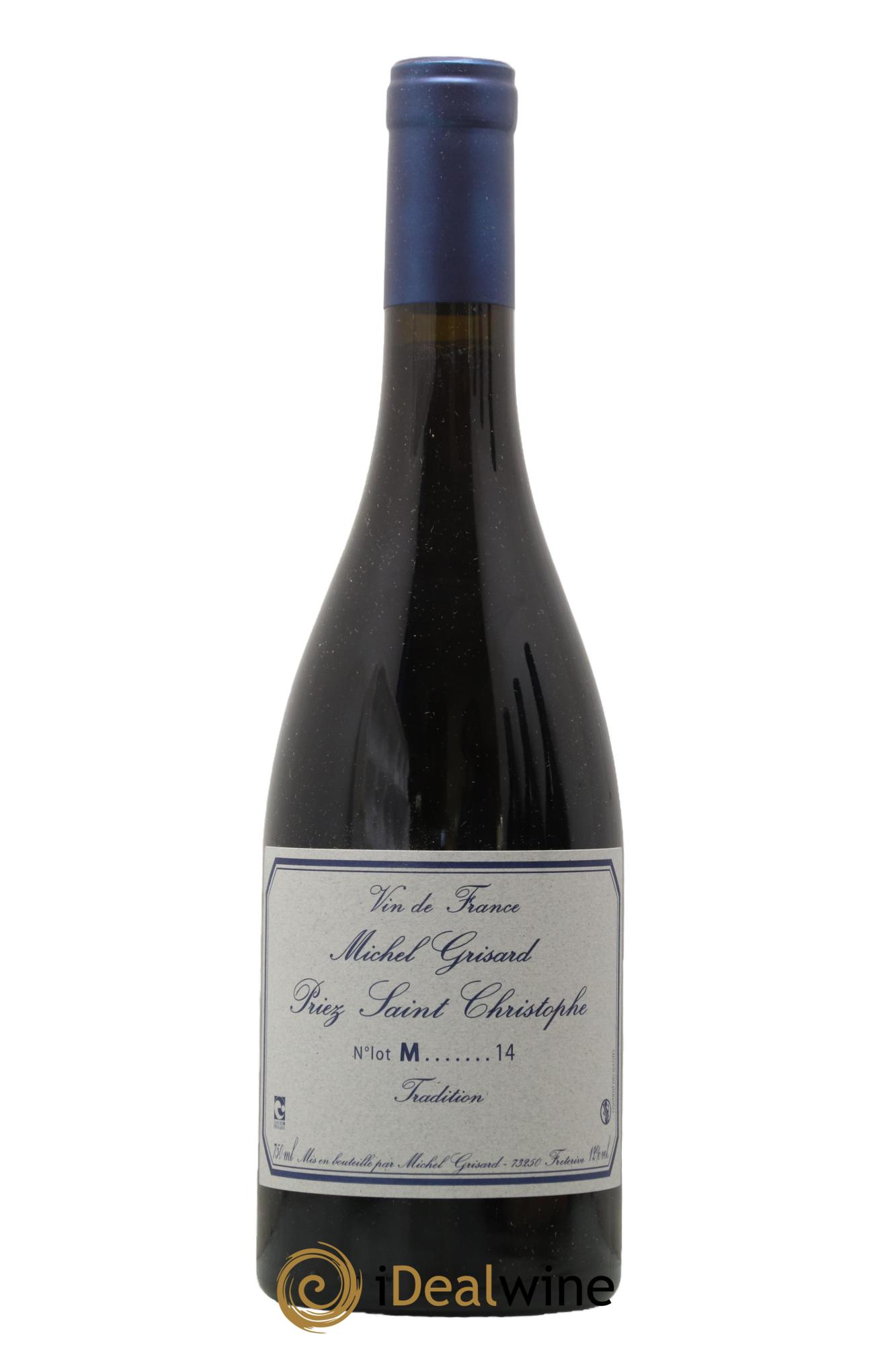 Vin de France Priez Saint Christophe Michel Grisard 2014 - Lotto di 1 bottiglia - 0