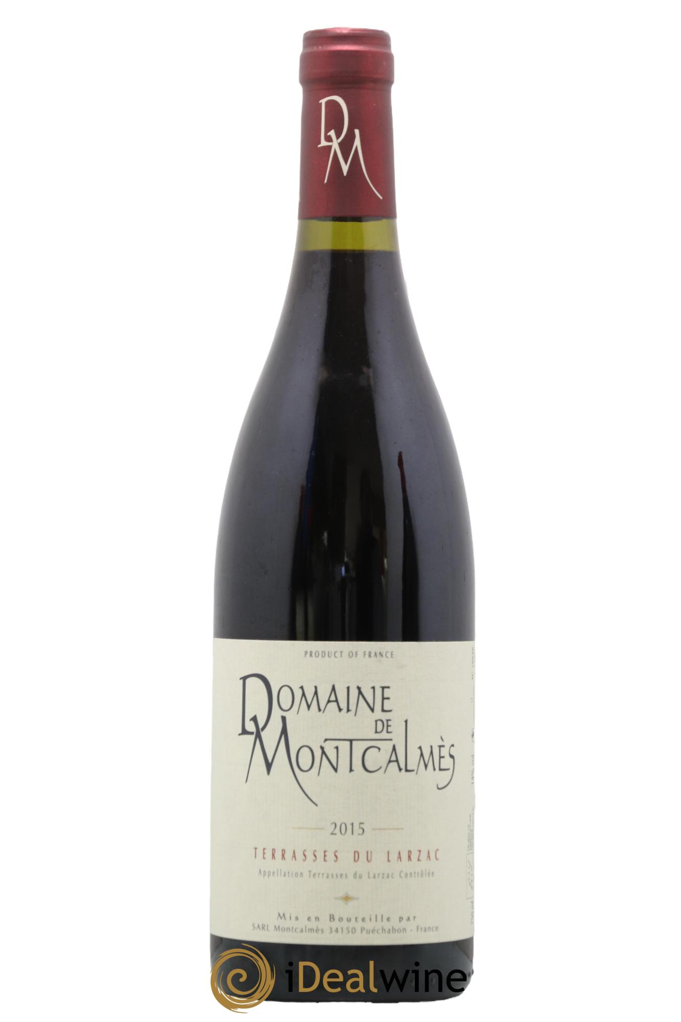 Terrasses du Larzac Domaine de Montcalmès Frédéric Pourtalié 2015 - Lot de 1 bouteille - 0