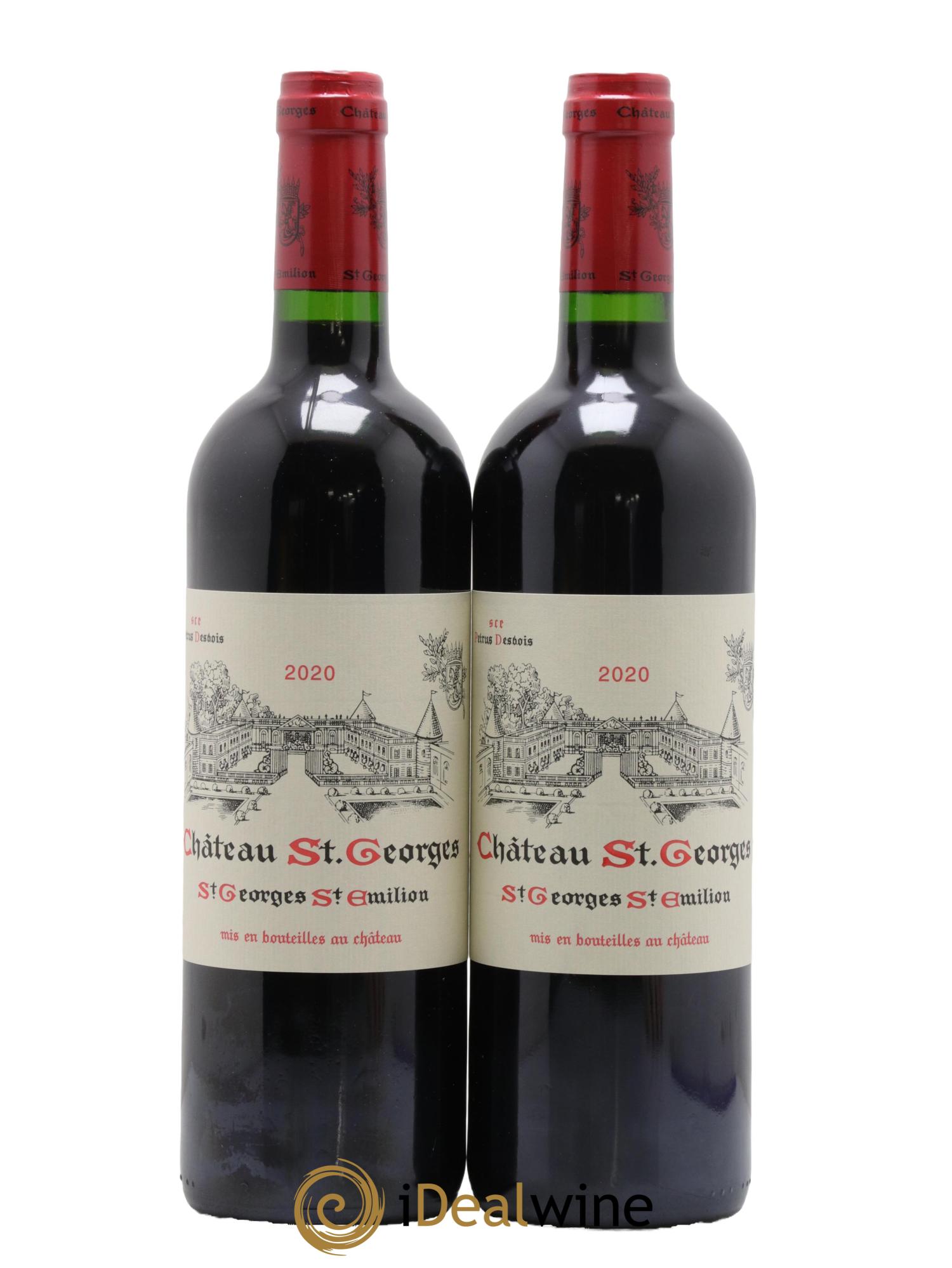 Saint Georges-Saint-Emilion 2020 - Lot of 2 bottles - 0