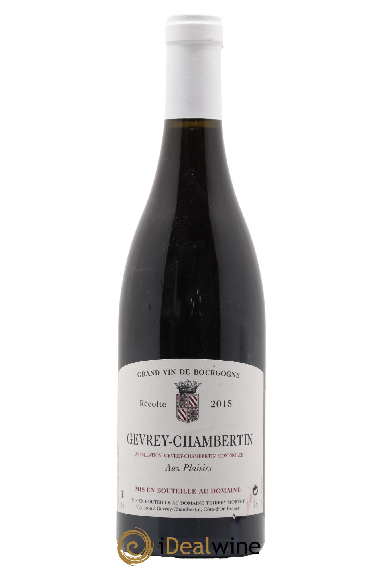 Gevrey-Chambertin Aux Plaisirs Domaine Thierry Mortet 2015 - Lotto di 1 bottiglia - 0