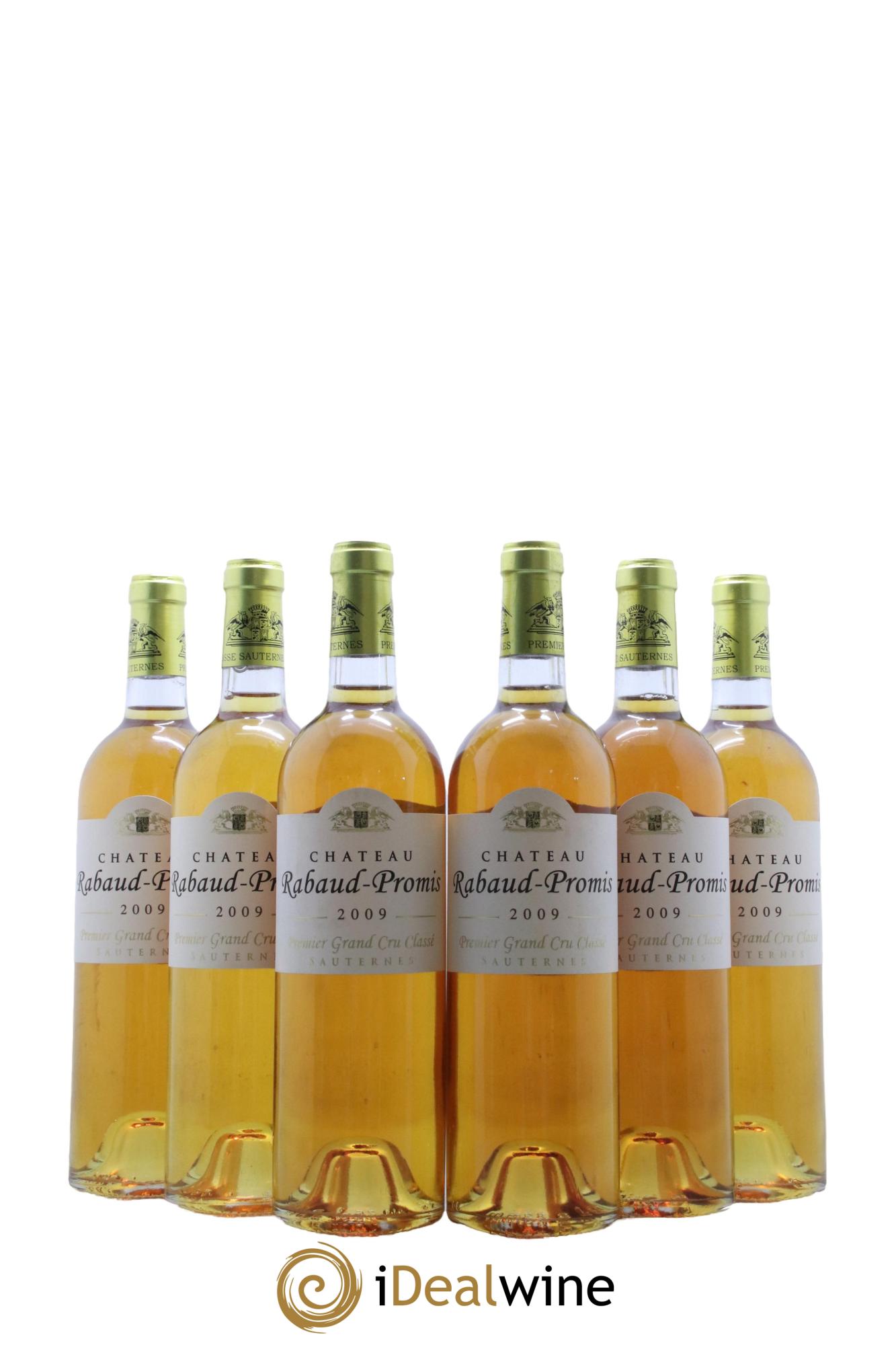 Château Rabaud Promis 1er Grand Cru Classé  2009 - Lot of 6 bottles - 0