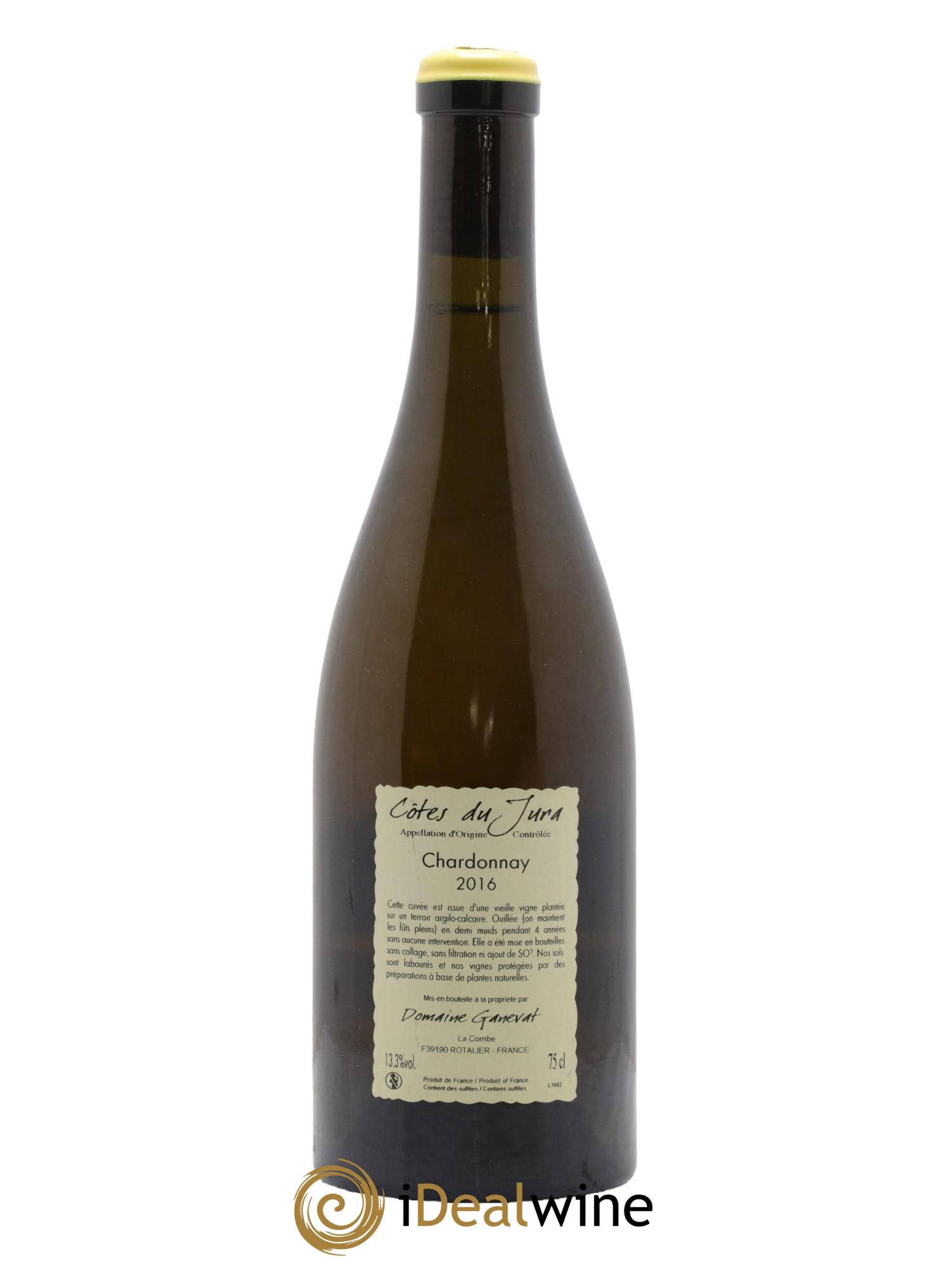 Côtes du Jura Les Chamois du Paradis Jean-François Ganevat (Domaine) 2016 - Lot of 1 bottle - 1