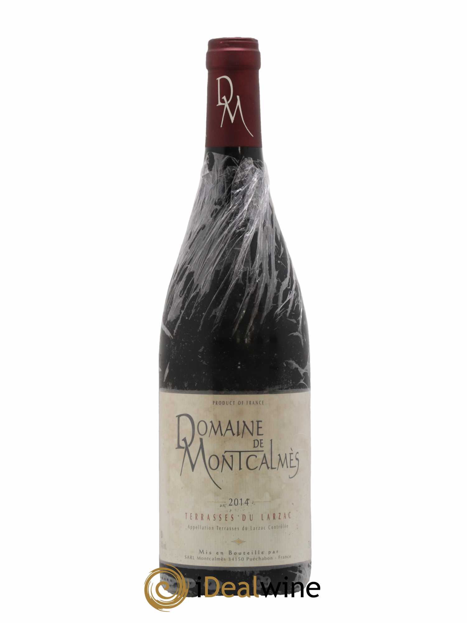 Terrasses du Larzac Domaine de Montcalmès Frédéric Pourtalié 2014 - Lot de 1 bouteille - 0