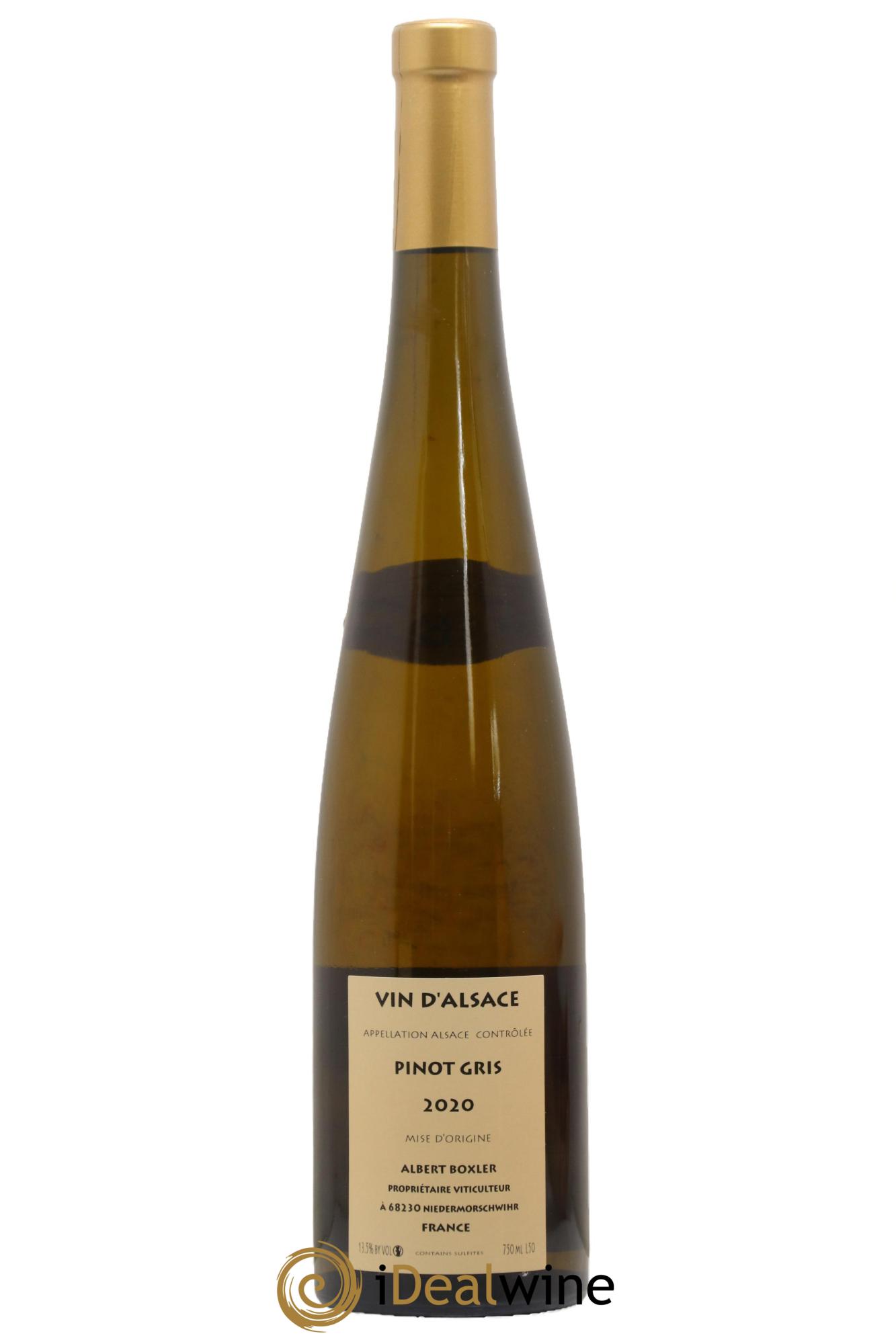 Alsace Pinot Gris Albert Boxler 2020 - Lotto di 1 bottiglia - 1