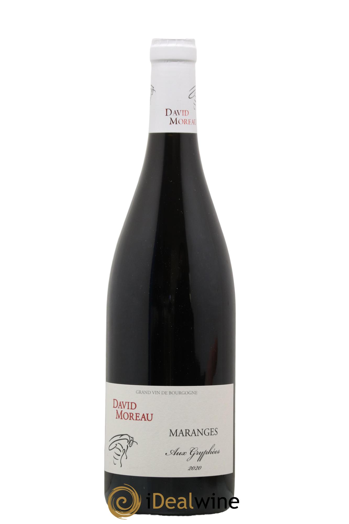 Maranges Aux Gryphees Domaine David Moreau 2020 - Posten von 1 Flasche - 0