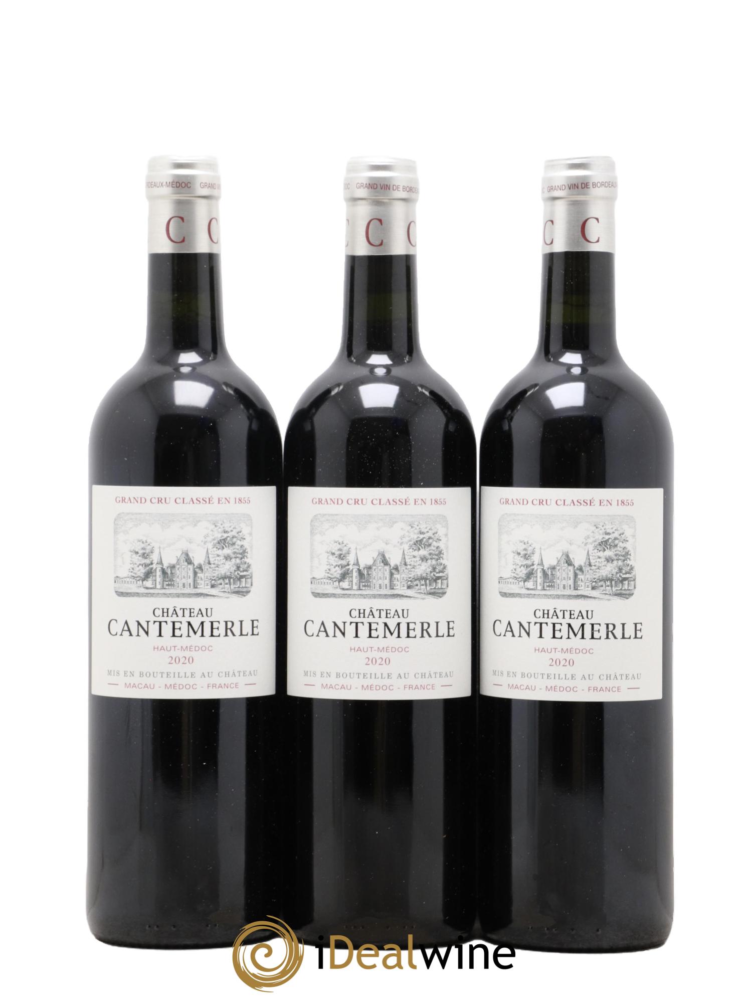 Château Cantemerle 5ème Grand Cru Classé 2020 - Lot de 12 bouteilles - 2