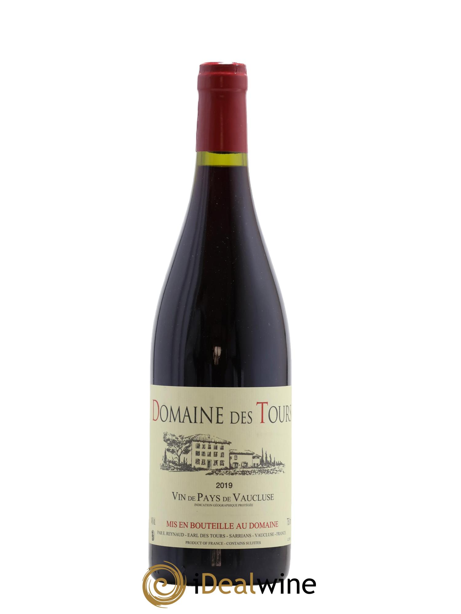 IGP Vaucluse (Vin de Pays de Vaucluse) Domaine des Tours Emmanuel Reynaud 2019 - Lotto di 1 bottiglia - 0