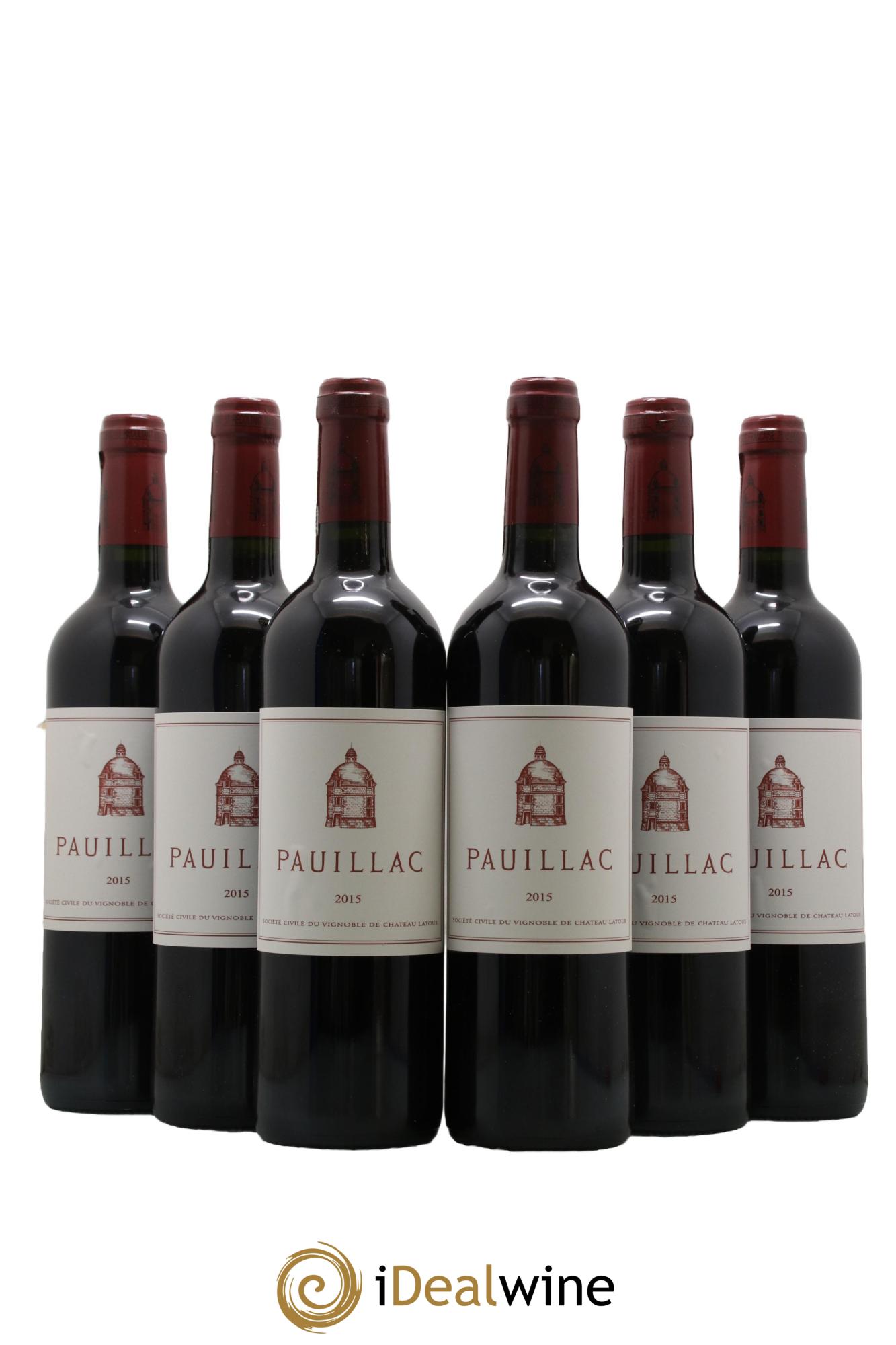 Pauillac de Château Latour 2015 - Lot of 6 bottles - 0