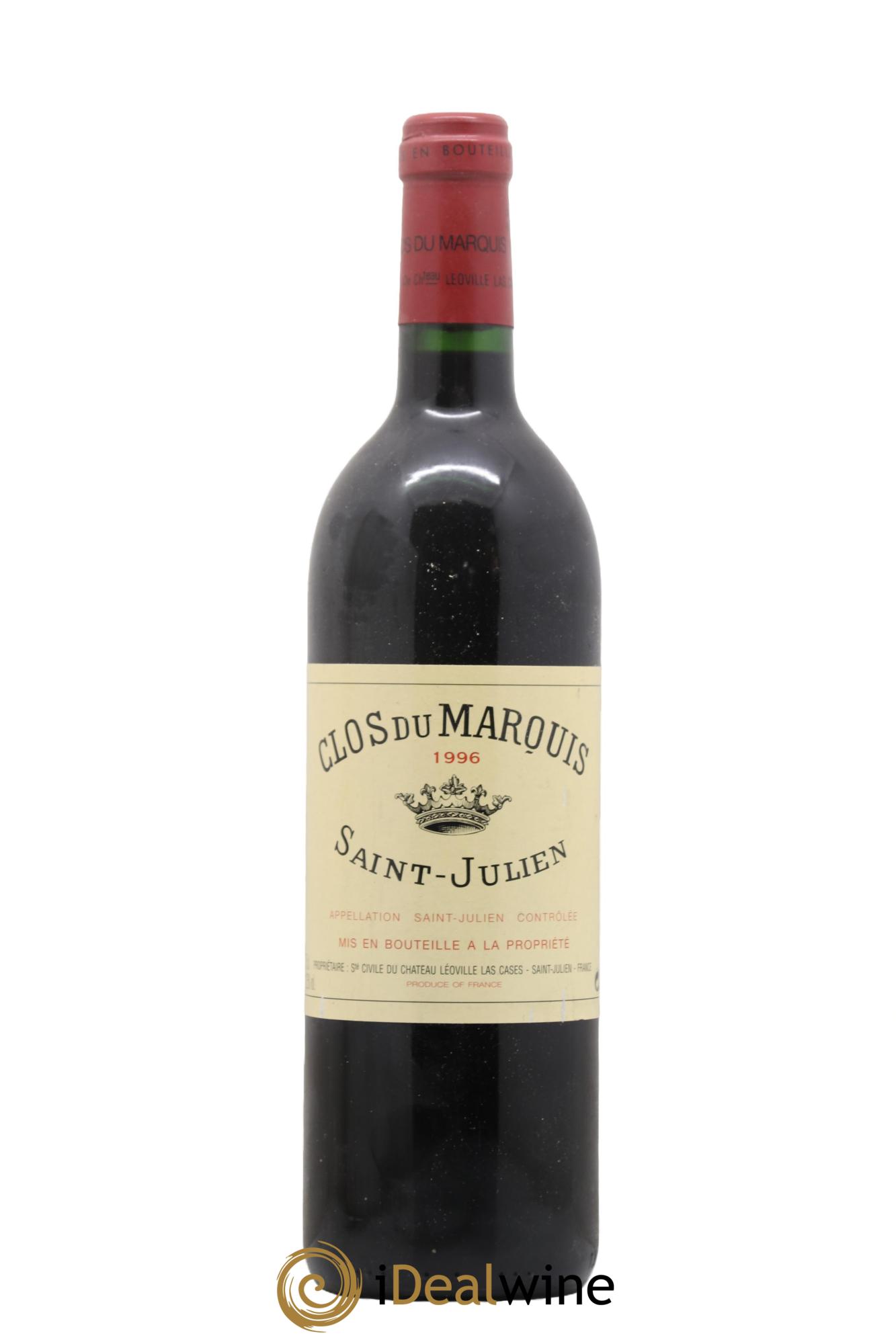 Clos du Marquis 1996 - Lot de 1 bouteille - 0