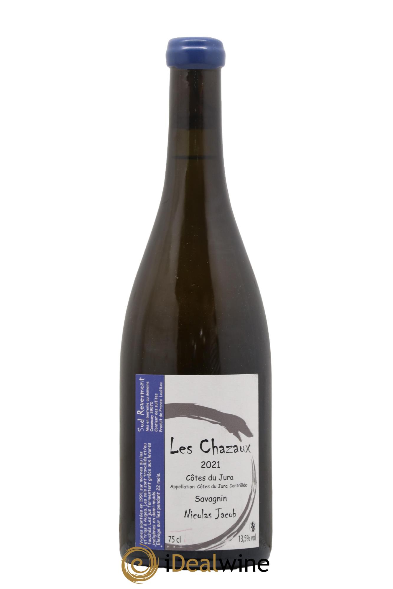 Côtes du Jura Savagnin Les Chazaux Nicolas Jacob  2021 - Posten von 1 Flasche - 0