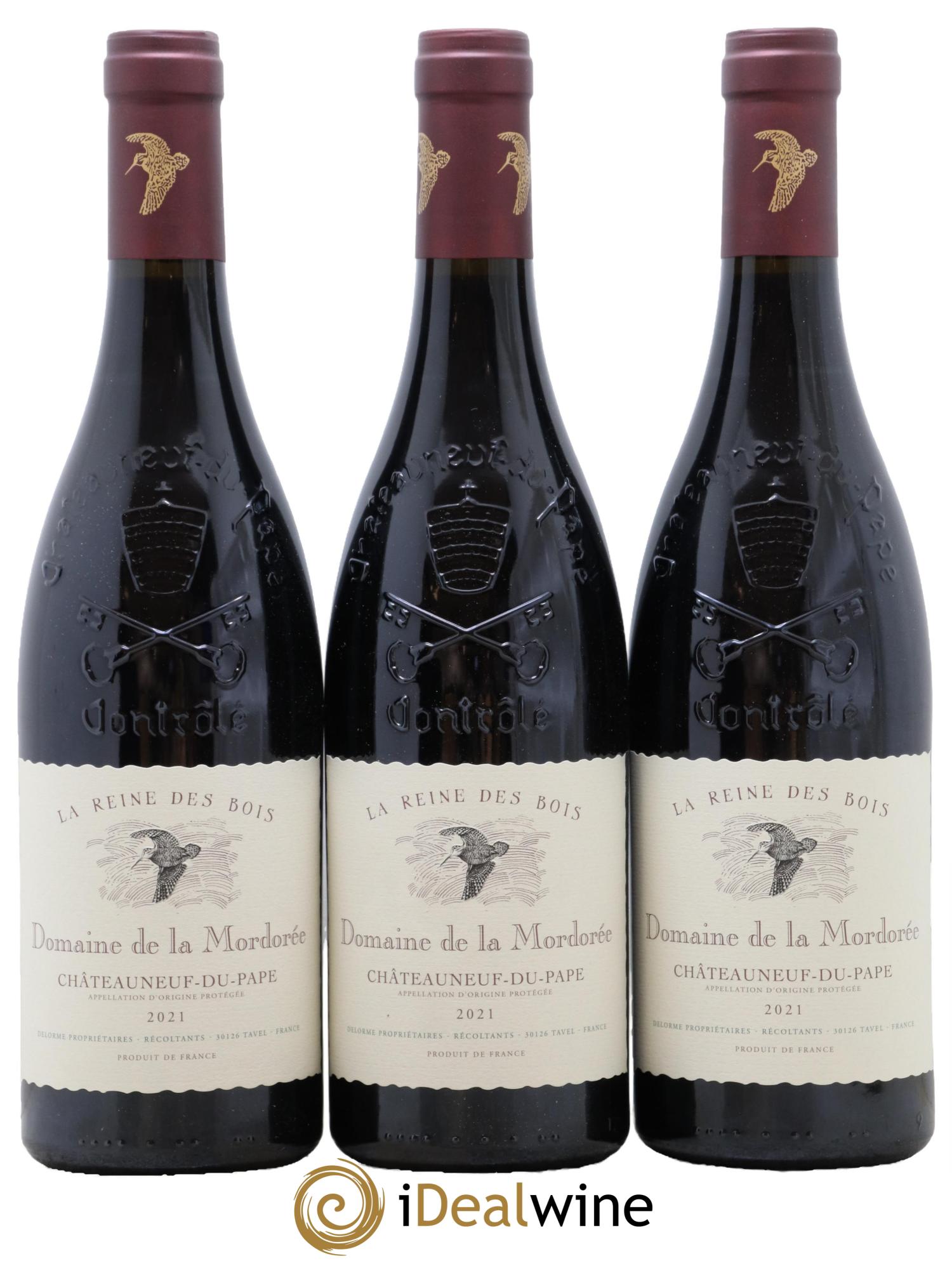 Châteauneuf-du-Pape  Cuvée de la Reine des Bois La Mordorée (Domaine de) 2021 - Lot de 6 bouteilles - 2